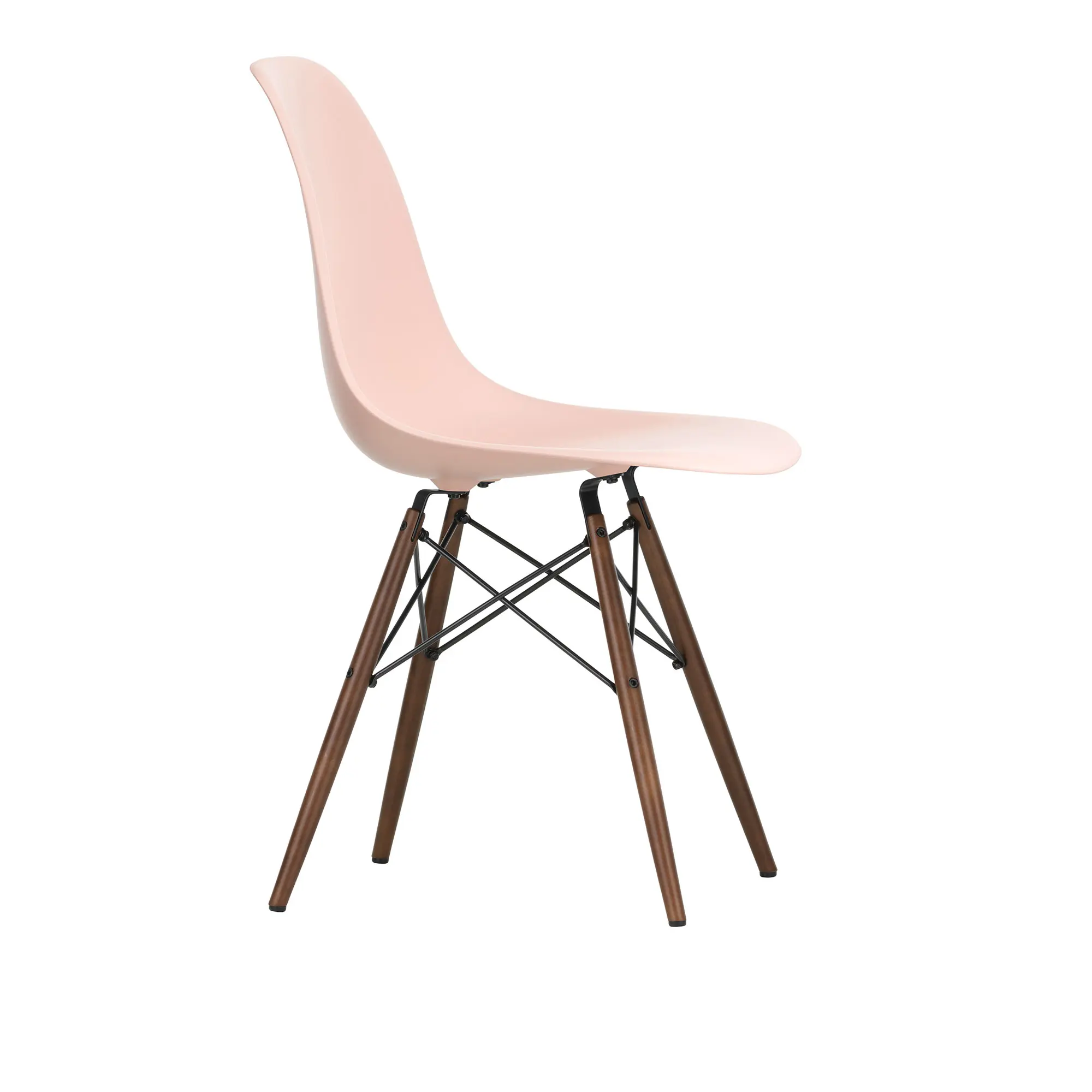 Eames RE Plastic Chair DSW stol Dark Maple