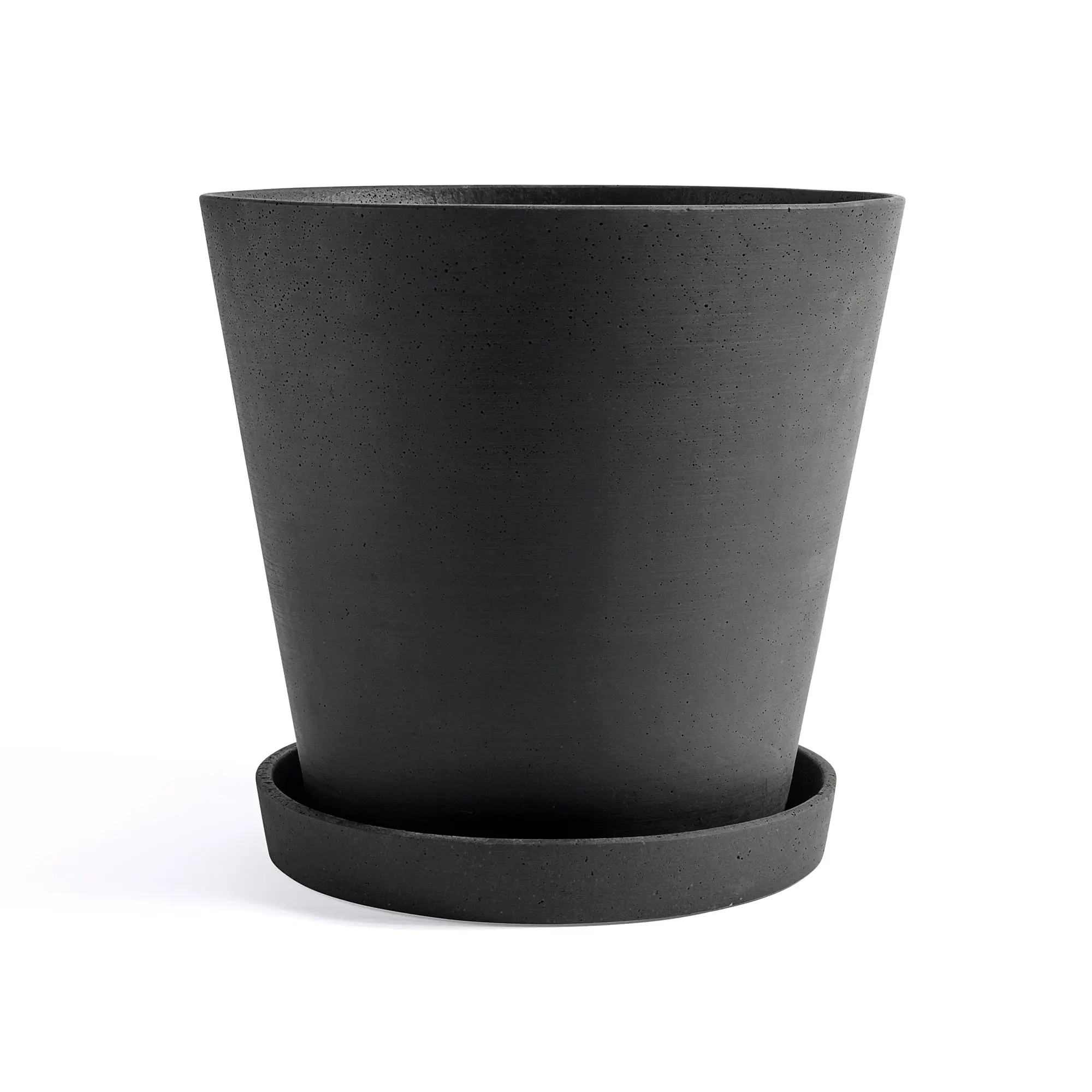 Flowerpot kruka & fat Black