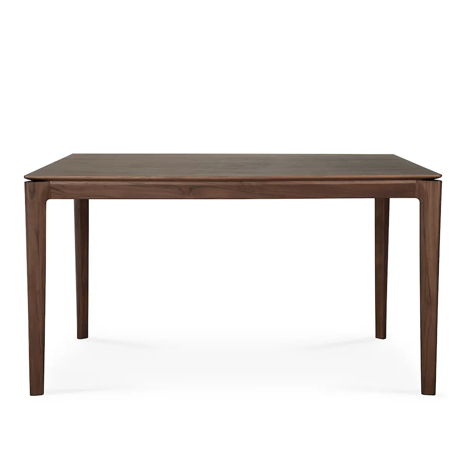 Bok Dining Table Varnished Brown Teak