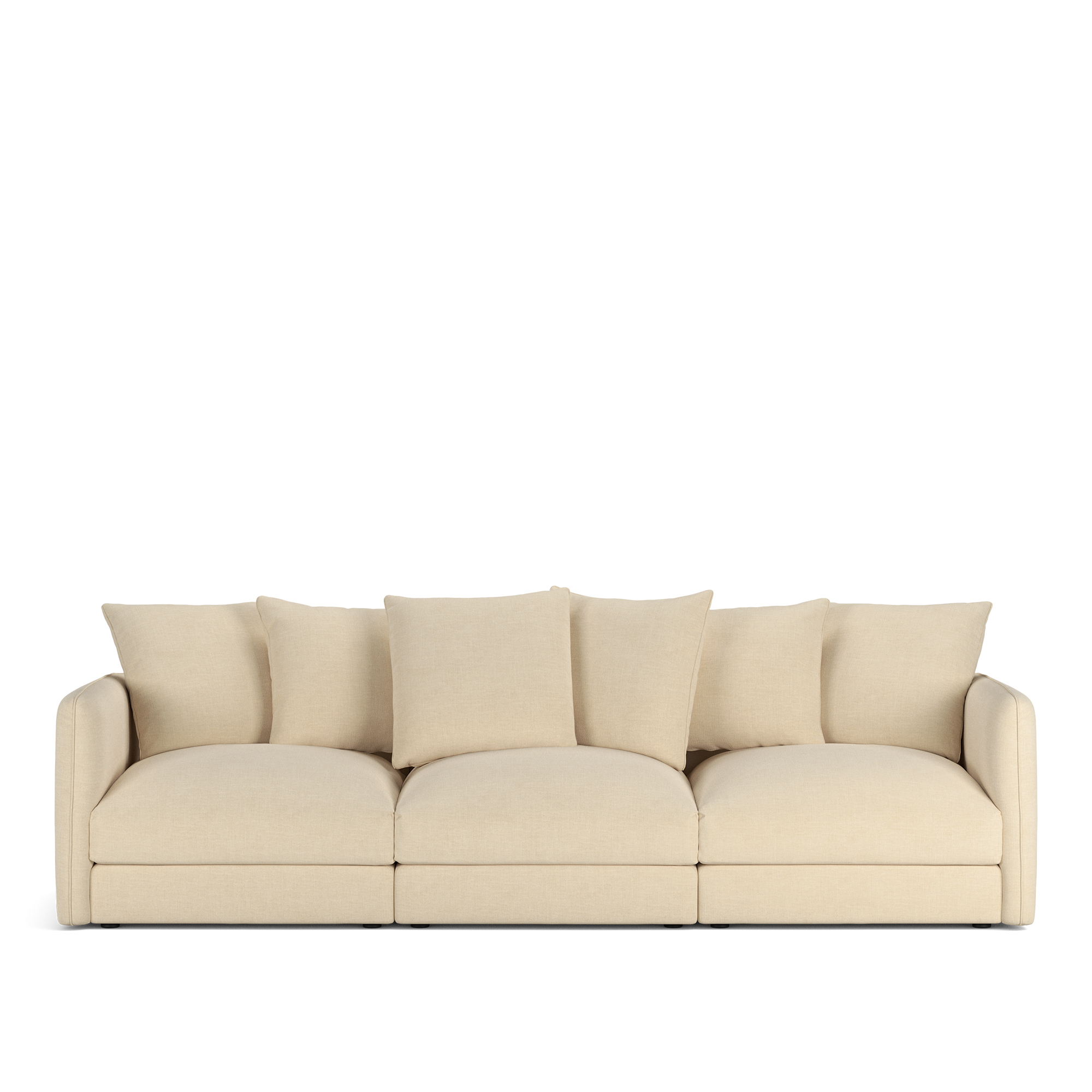 NOGA - Pavarotti 3-Seater Sienna 101 Fixed Upholstery - Soffor