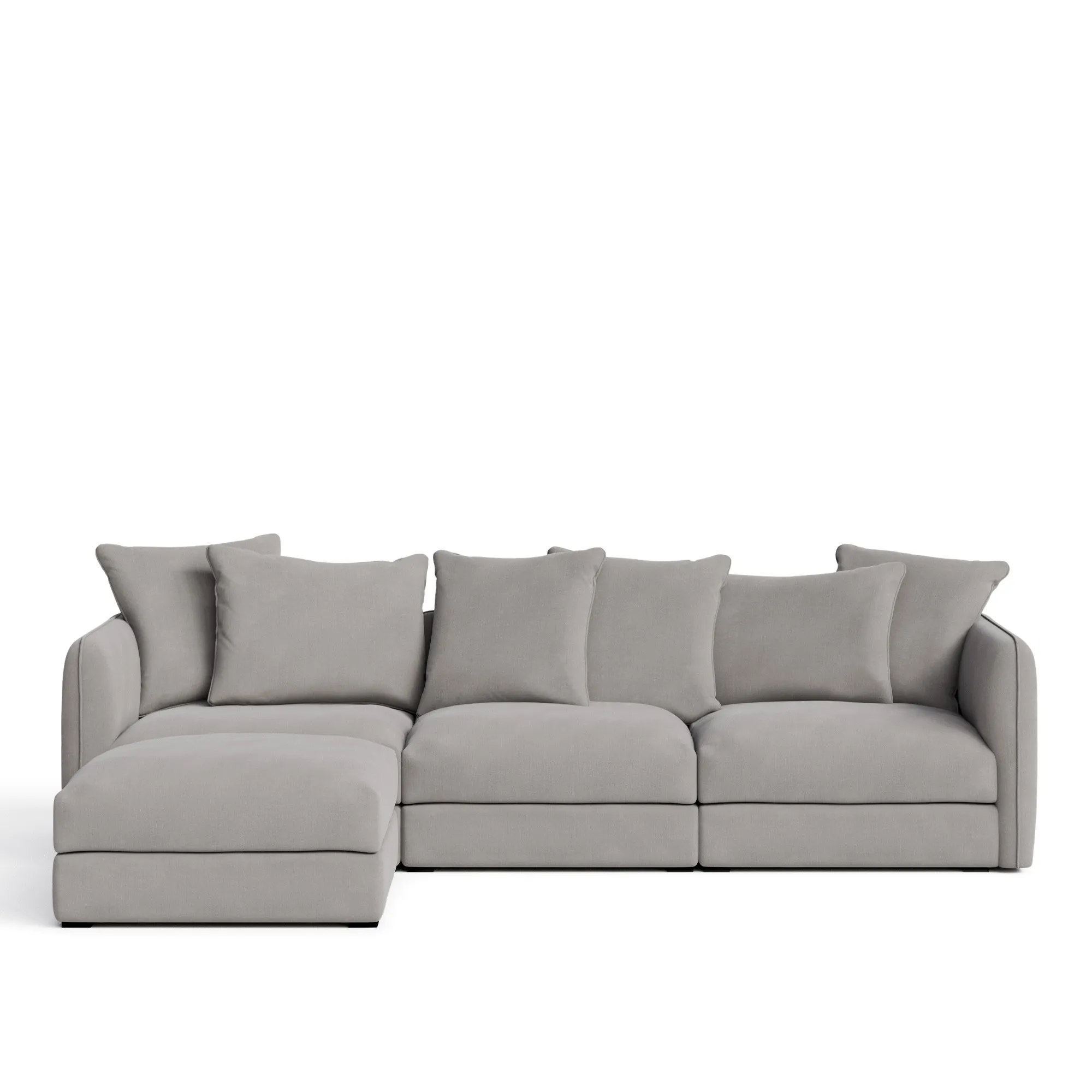 Pavarotti 3-Seater with Ottoman