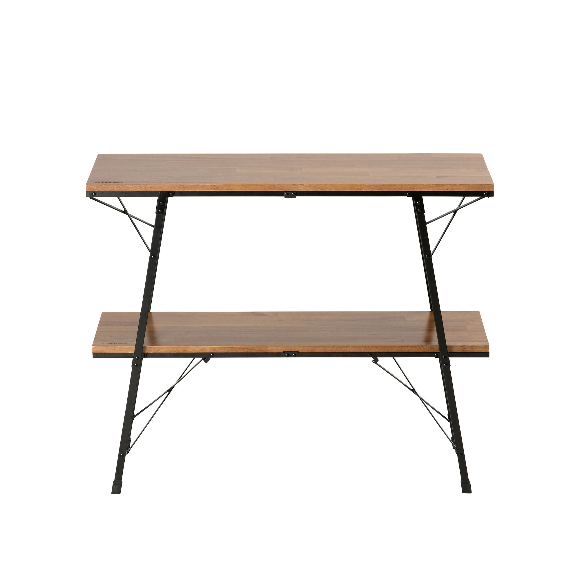 Snow Peak - Single Action Rack - Småbord & Sidobord utomhus - Träfärgad - Metall