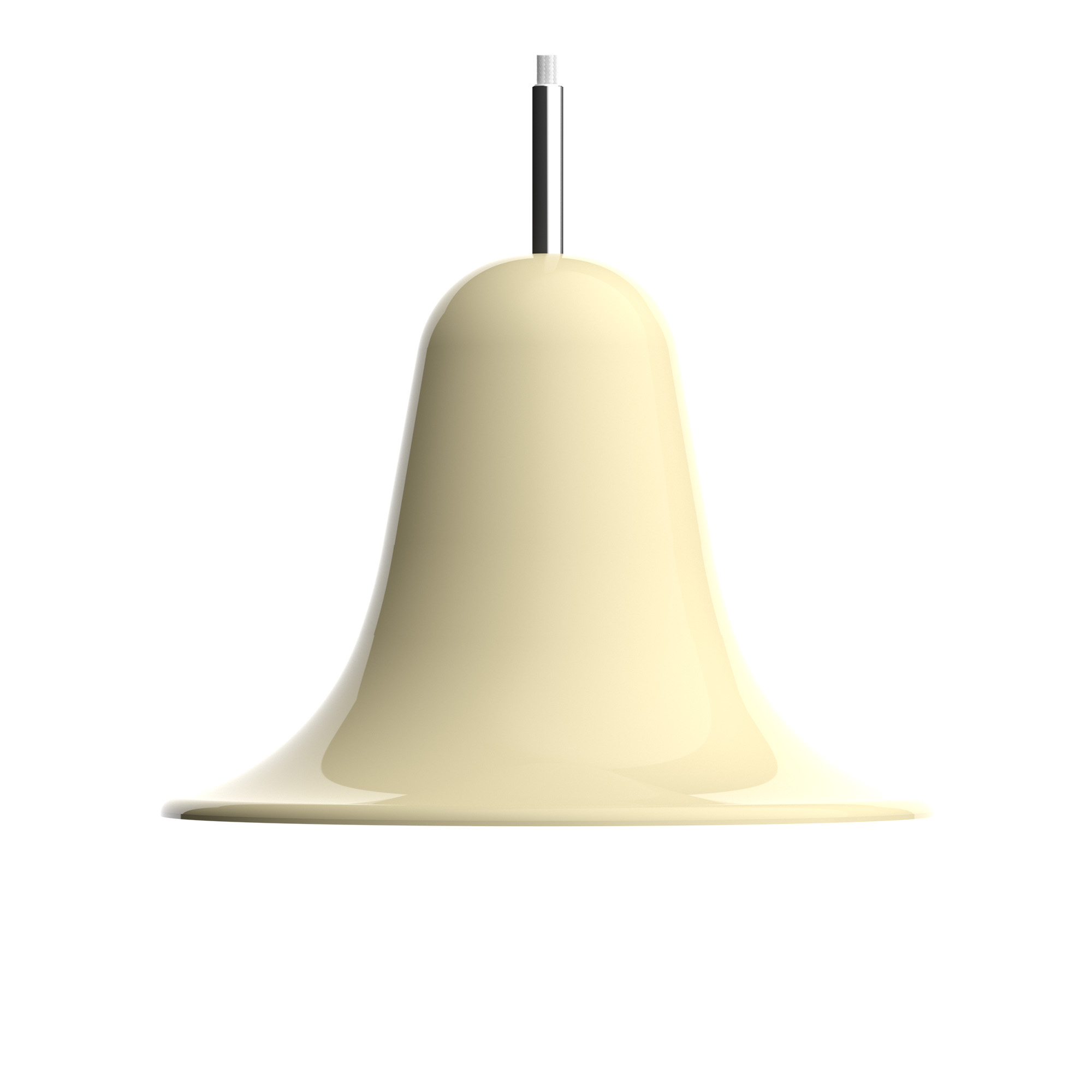 Verpan - Pantop Pendant Ø23 Cream White - Pendellampor - Verner Panton - Vit | Belysning - Taklampor - Pendellampor | Möbelexperten
