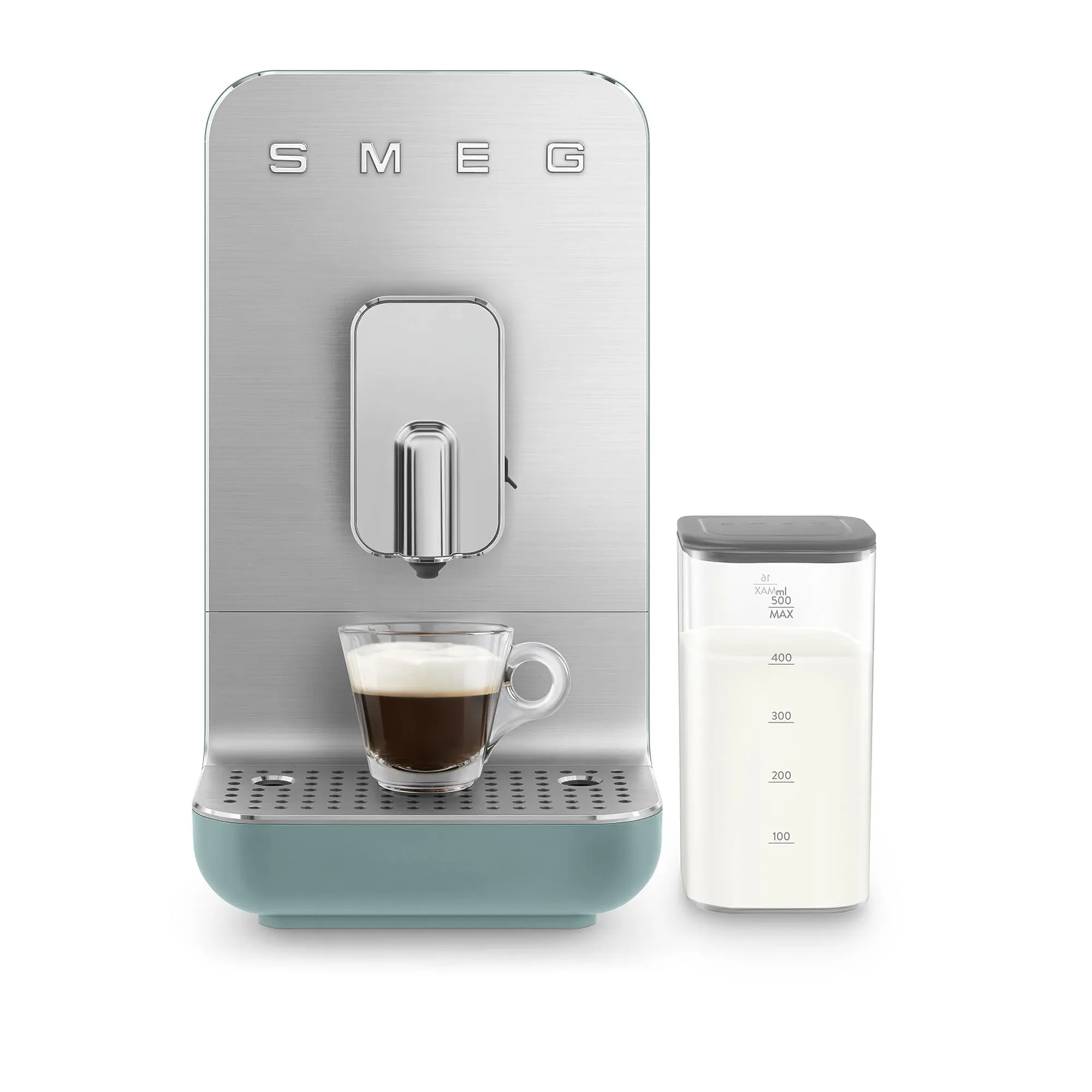 Smeg Automatic Coffee Machine With Milk System Emerald Green