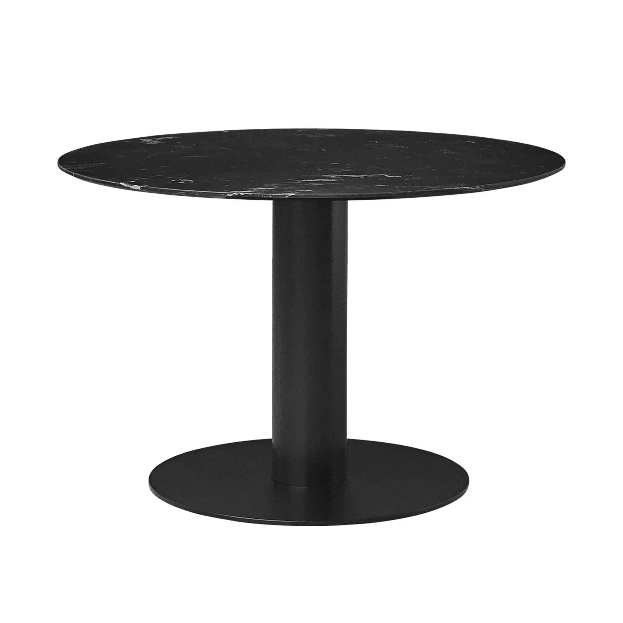 GUBI 2.0 matbord Ø110 cm svart