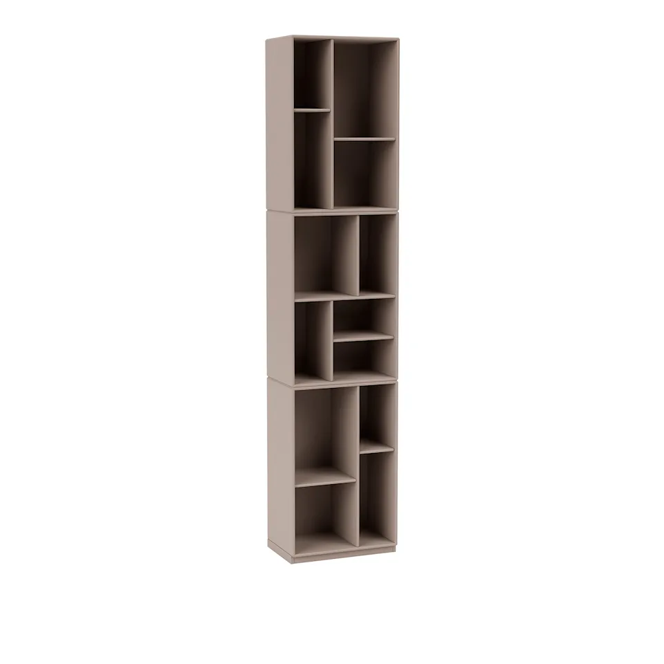 Montana Selection Loom Slim bokhylla sockel 3 cm