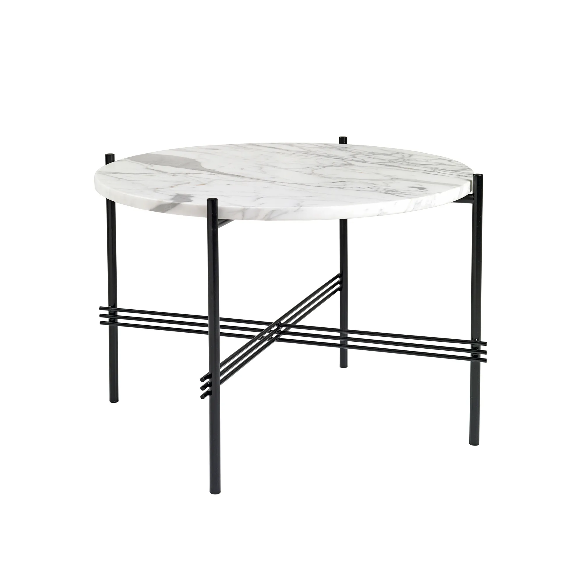 TS soffbord Ø55 cm svart
