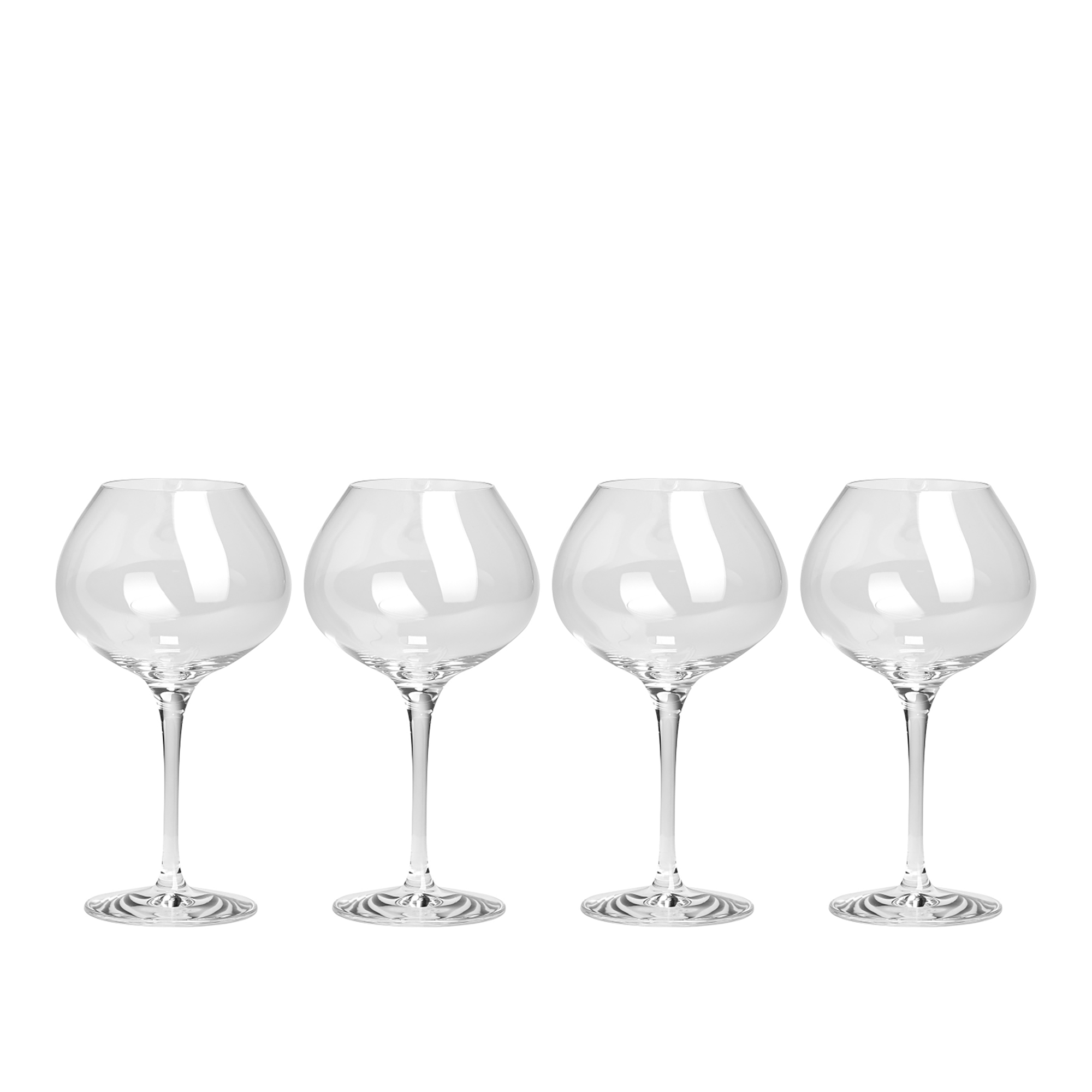 Orrefors - More Mature 48 cl Set Of 4 - Vinglas - Erika Lagerbielke - Transparent