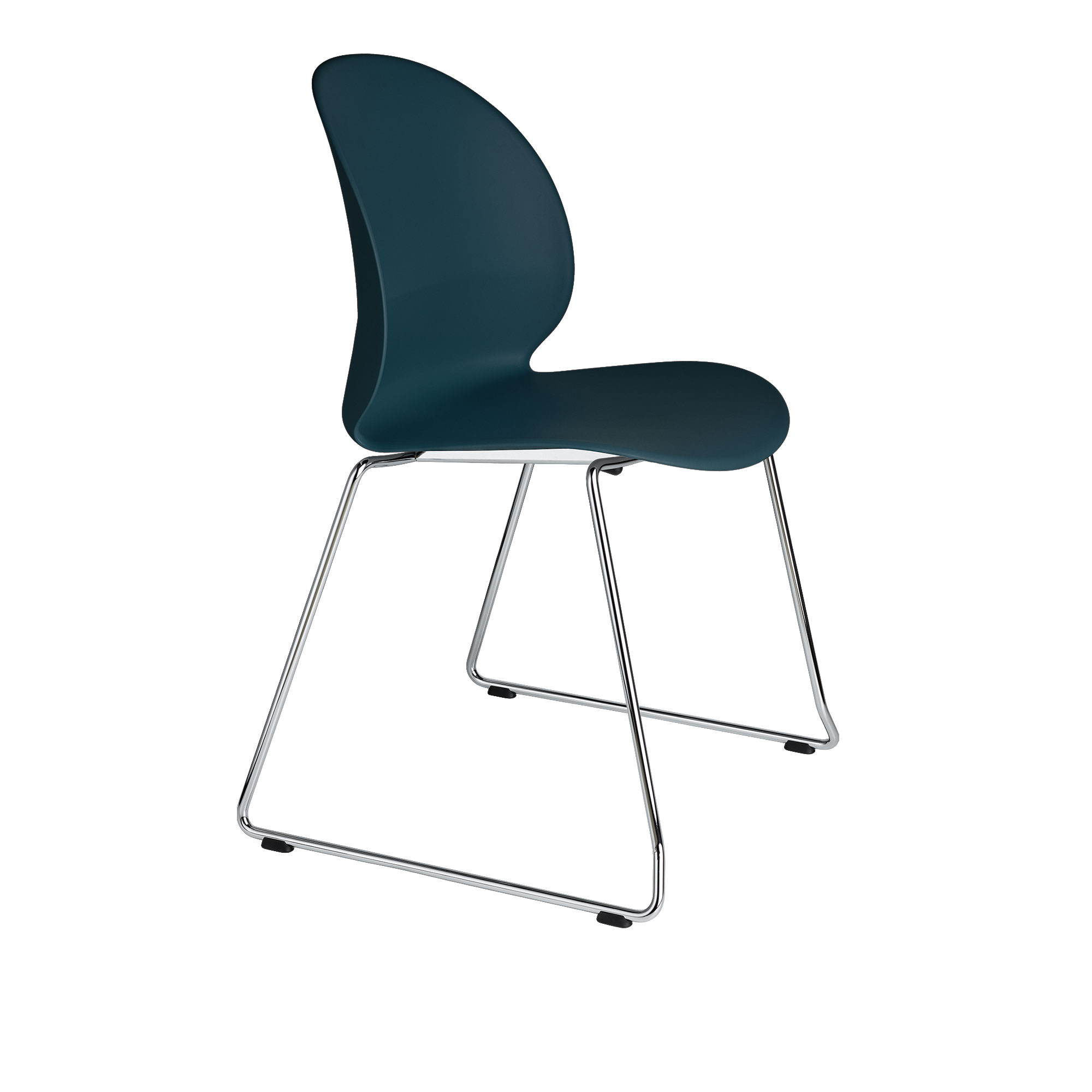 Fritz Hansen - N02-20 Recycle Dark Blue - Matstolar - Nendo - Blå - Metall/Plast