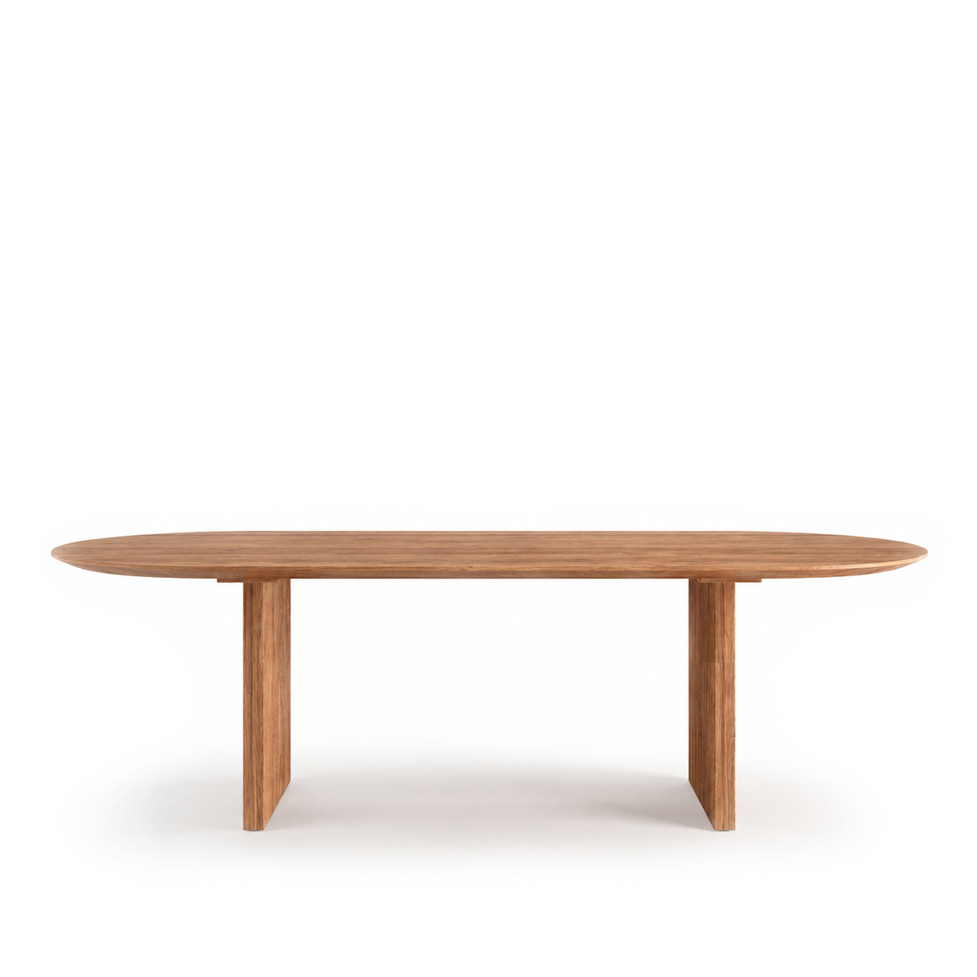 Dk3 - Ten Table Oval L240 x W105 x H72 cm Max 2 extension leaves Oak - oil - Matbord - Christian Troels and Jacob Plejdrup - Brun - Trä | Möbler - Bord - Matbord | Möbelexperten