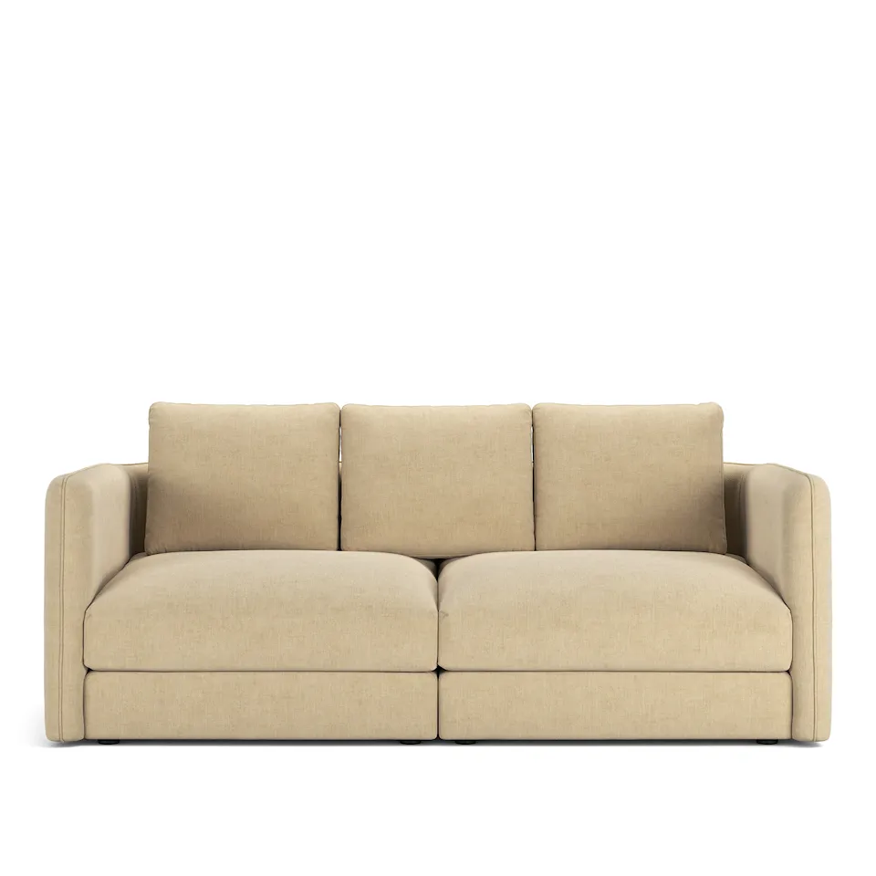 Pavarotti 2-Seater, Fixed Cover, Cushion Variant 02, Sienna Tonal 10