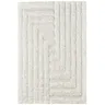Shaggy Labyrinth White