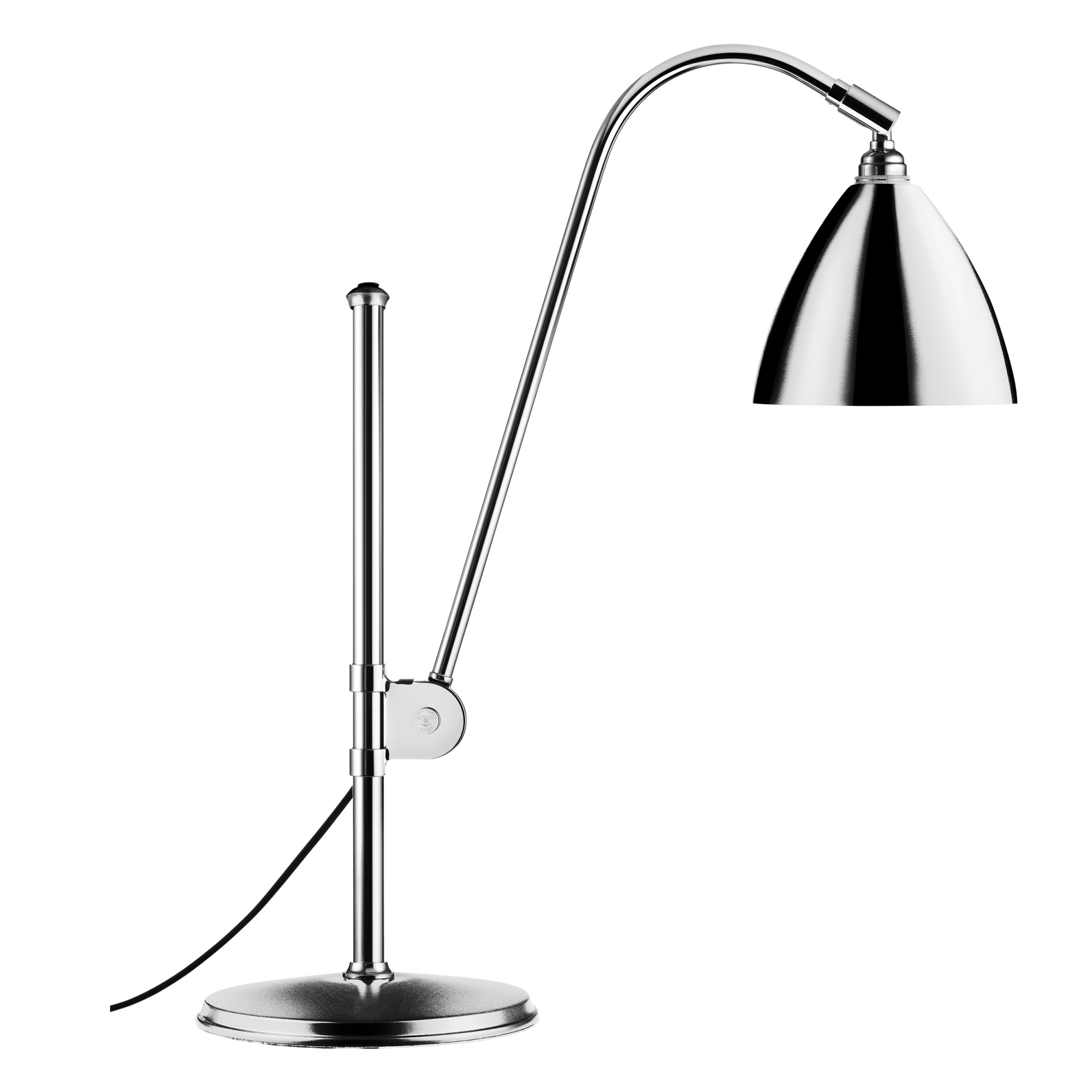 Gubi - Bestlite - BL1 Bordslampa, Helkromad - Bordslampor - Robert Dudley Best - Silver