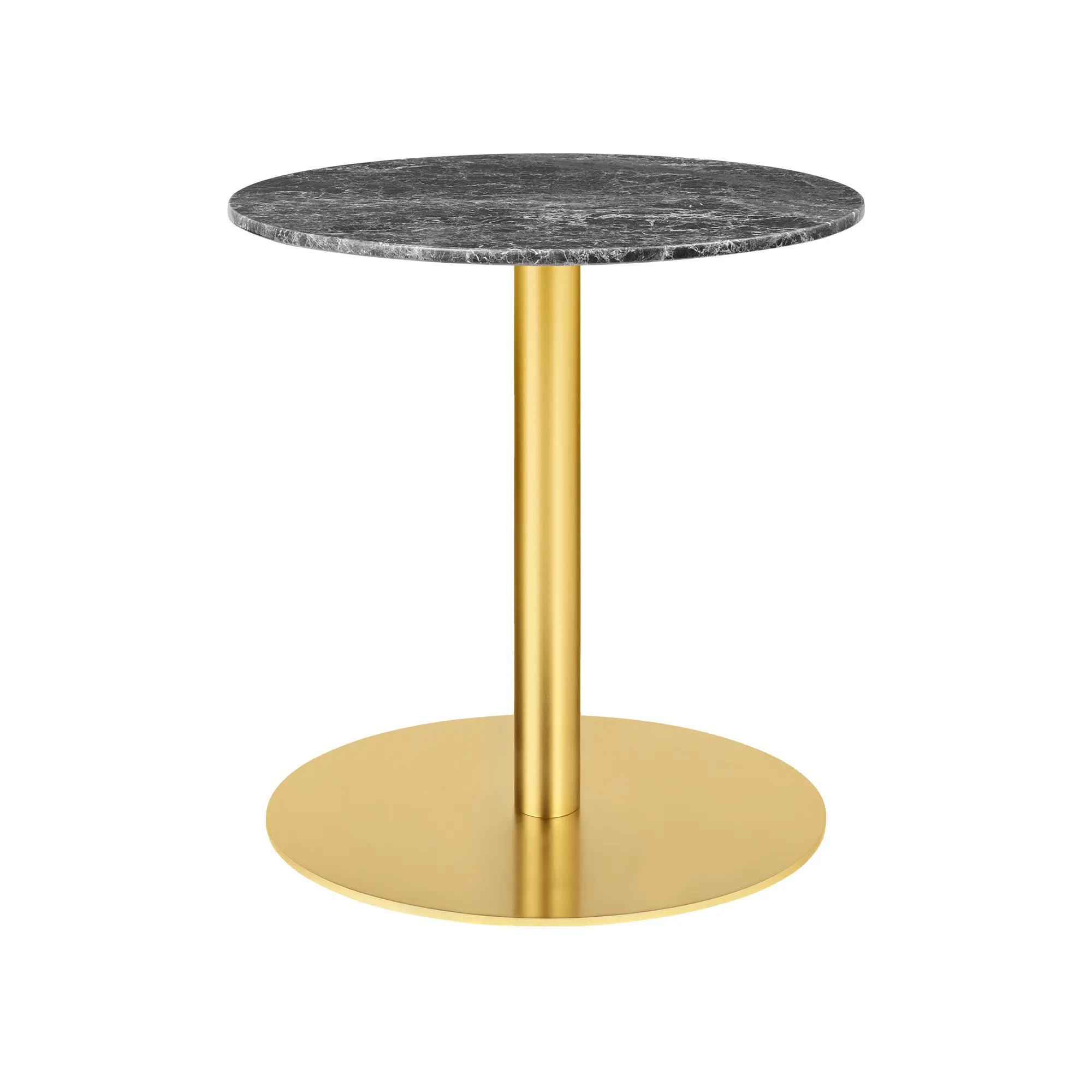 GUBI 1.0 loungebord Ø60 cm messing