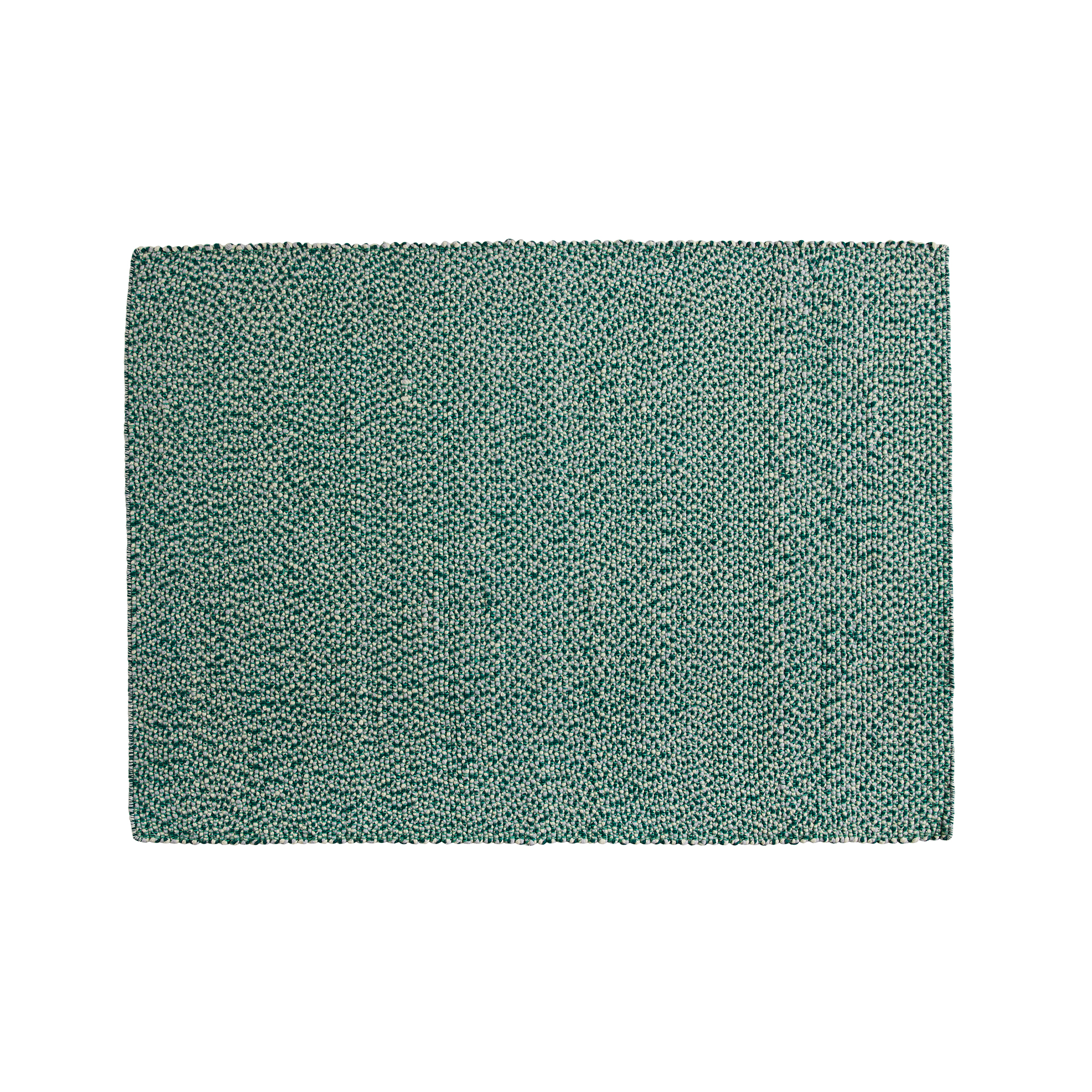 HAY - Braided Rug 140 X 200 - Green - Mönstrade mattor - Grön