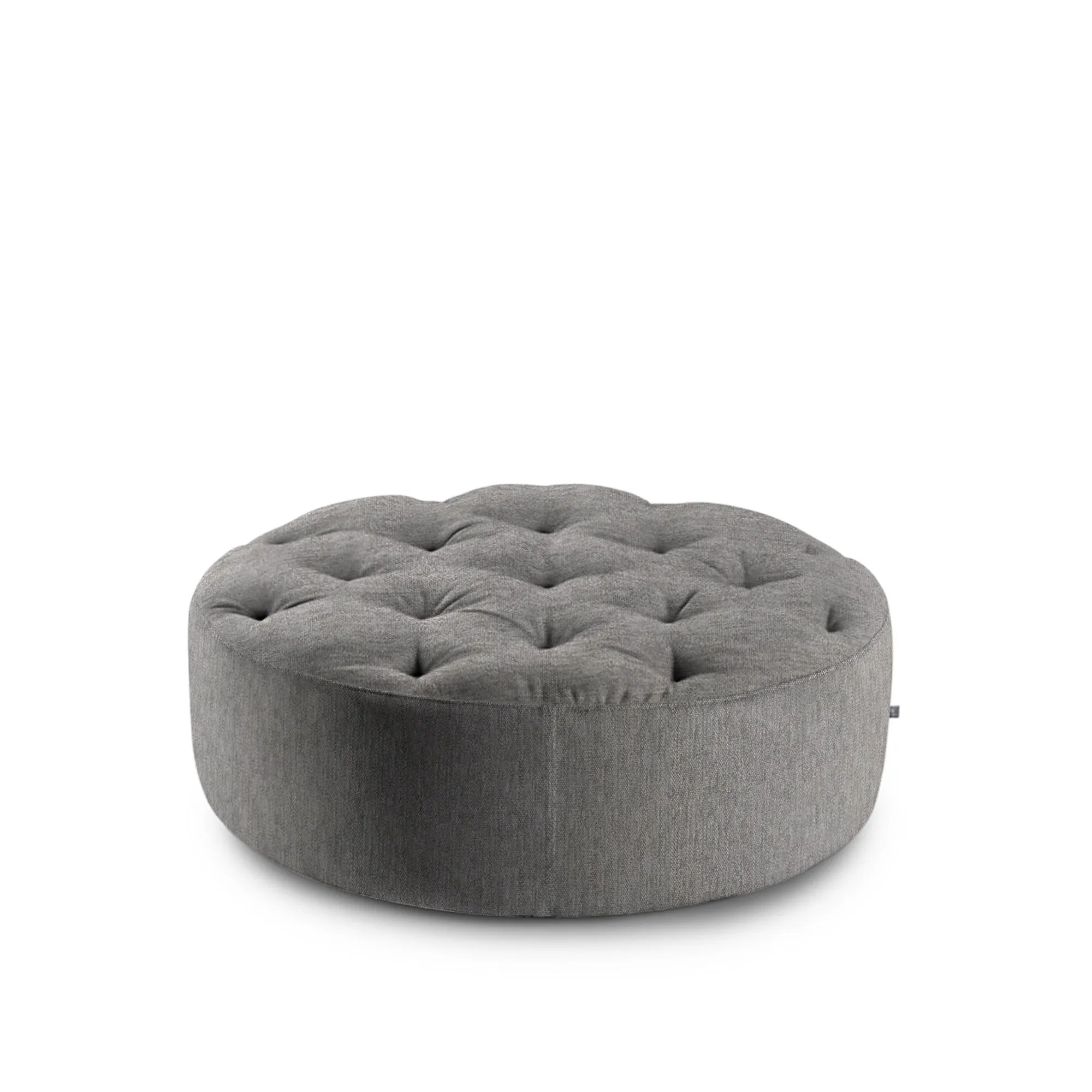 Wheel sittpuff flera knappar Ø 100 cm