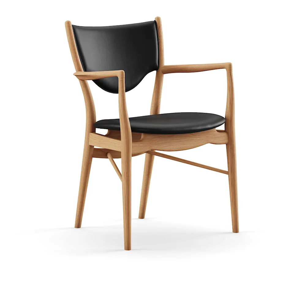 46 armstol Dark oiled oak