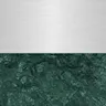Verde Guatemala Marble/Stainless Steel