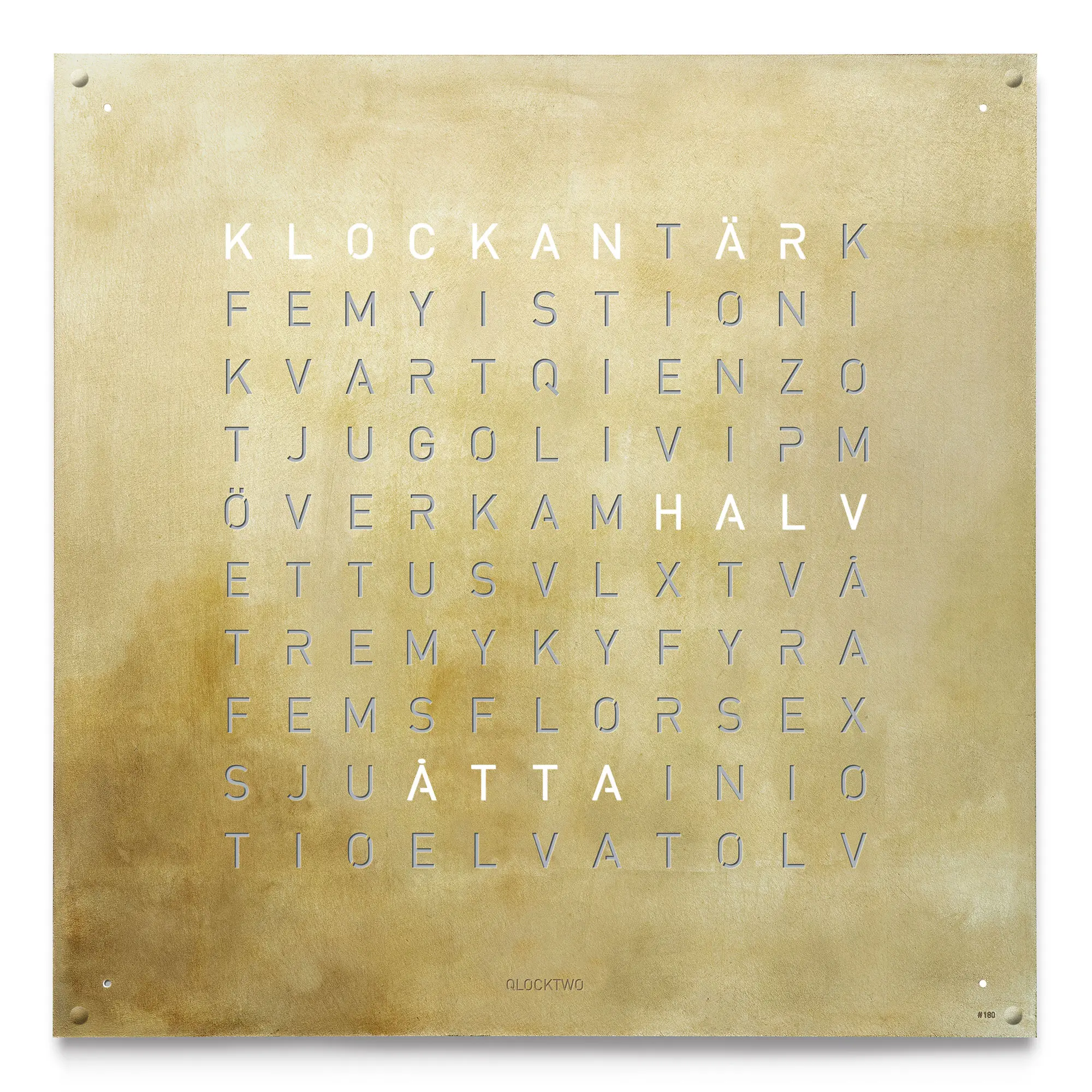 Qlocktwo Large Creator's Edition