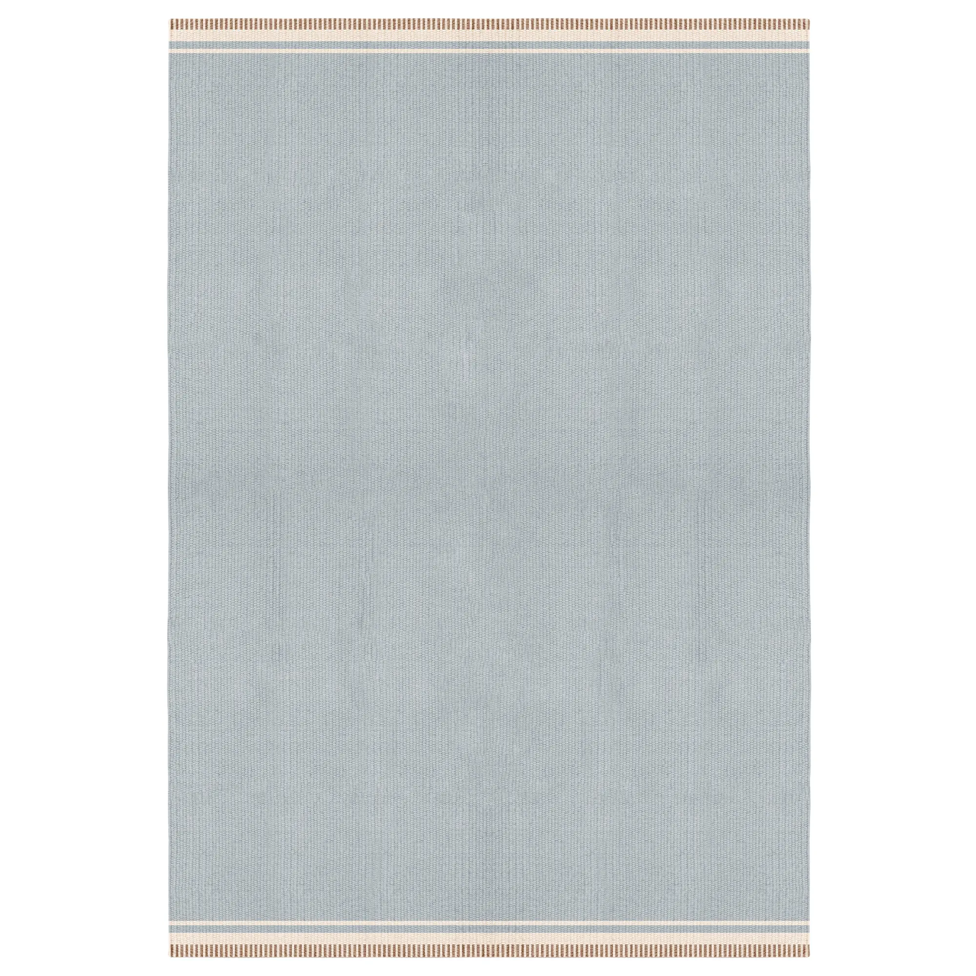 Röllakan Solid Sky Blue ullteppe