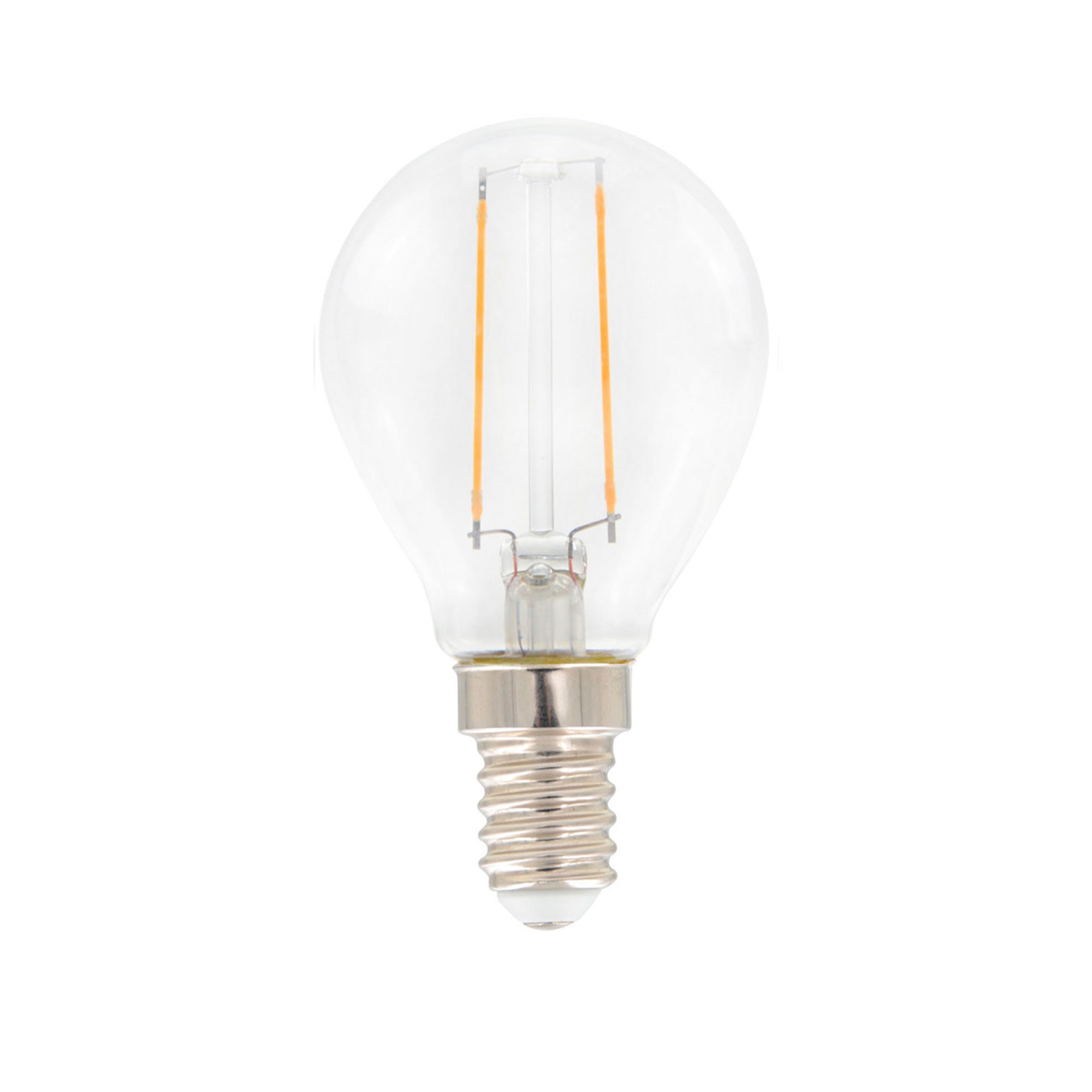 Airam - LED Ljuskälla E14 2W 250lm 2700K klar - LED-lampor - Transparent | Belysning - Ljuskällor - Led-lampor | Möbelexperten
