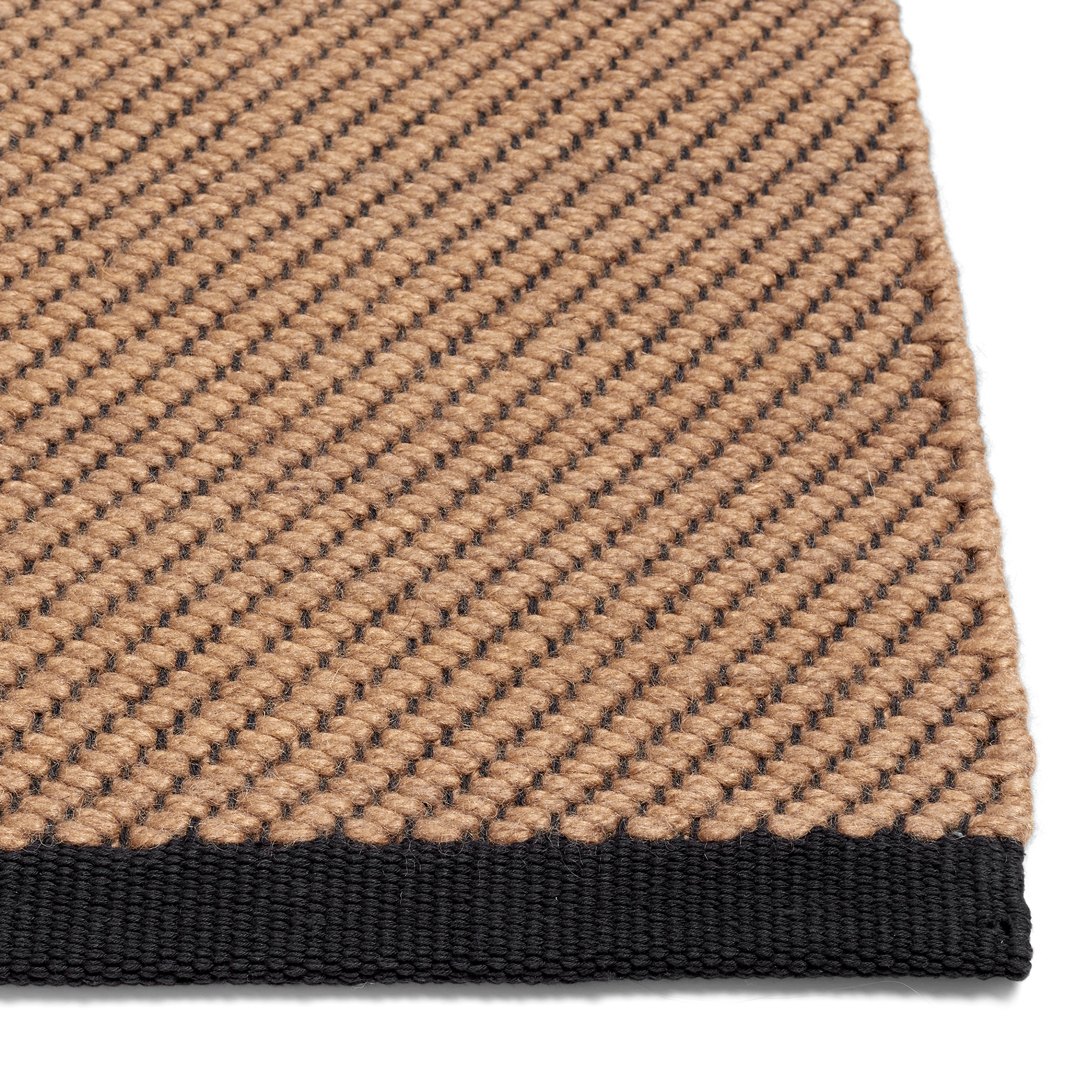 HAY - Bias Rug Cappuccino 140x200 cm - Mönstrade mattor - Brun