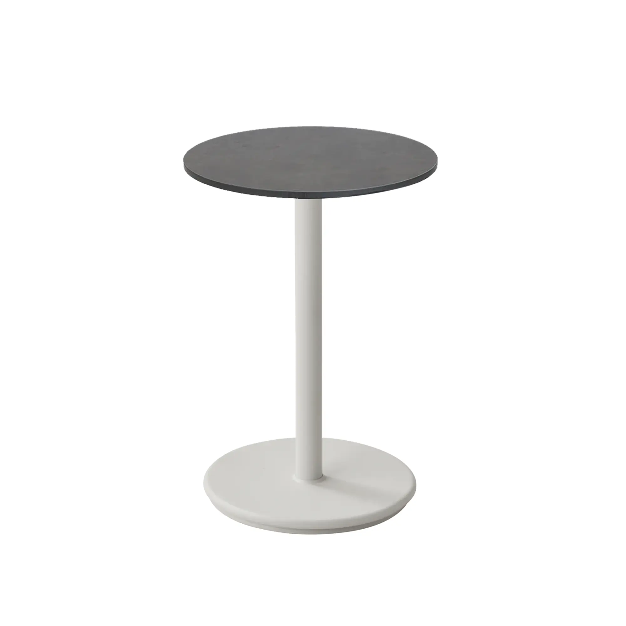 Go cafébord dia.45 cm dark grey structure