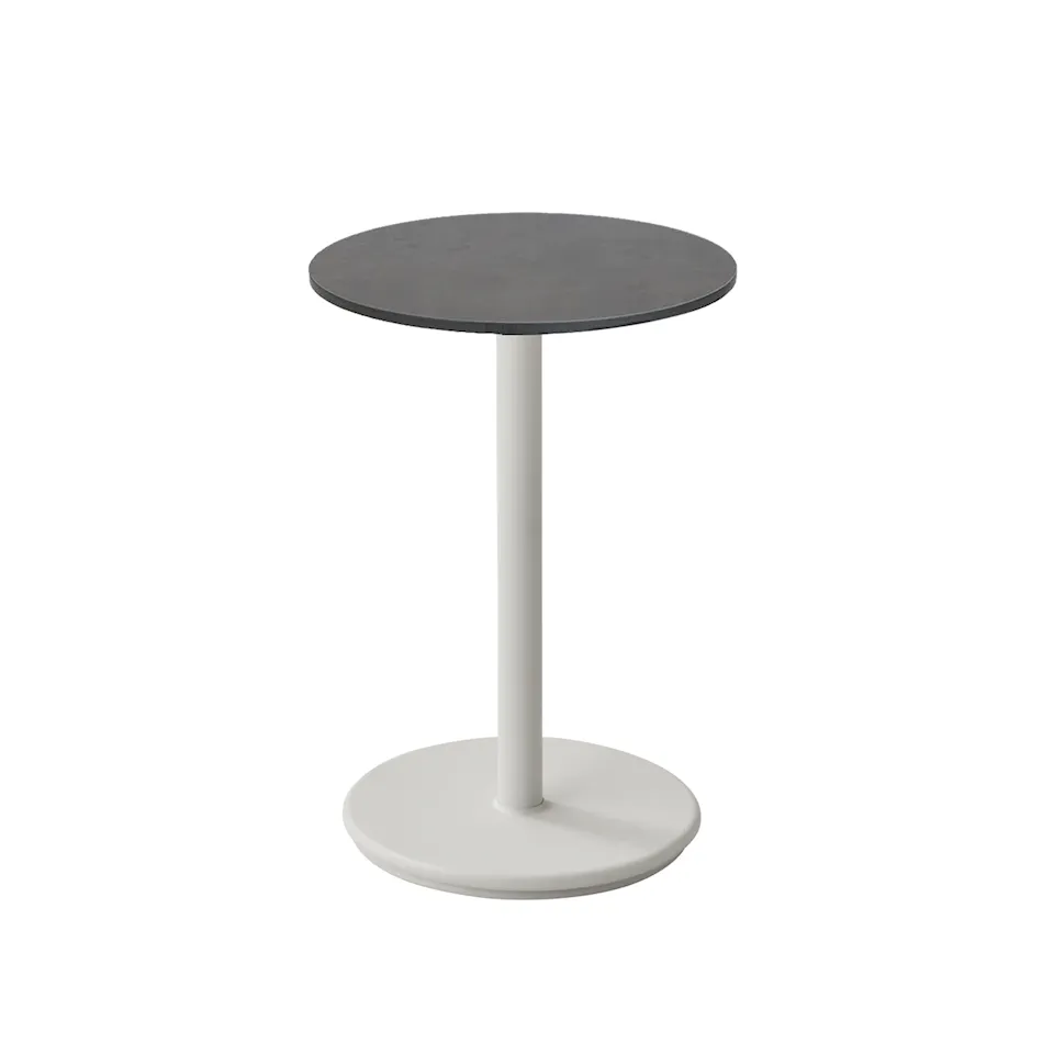 Go cafébord dia.45 cm dark grey structure
