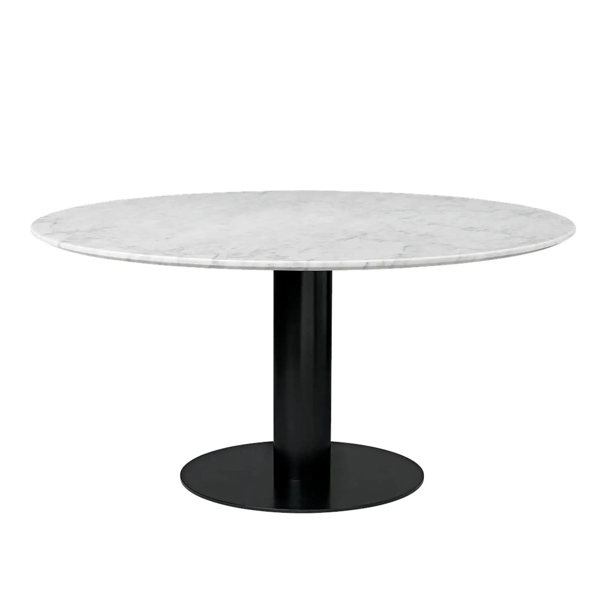 GUBI 2.0 matbord Ø150 cm svart