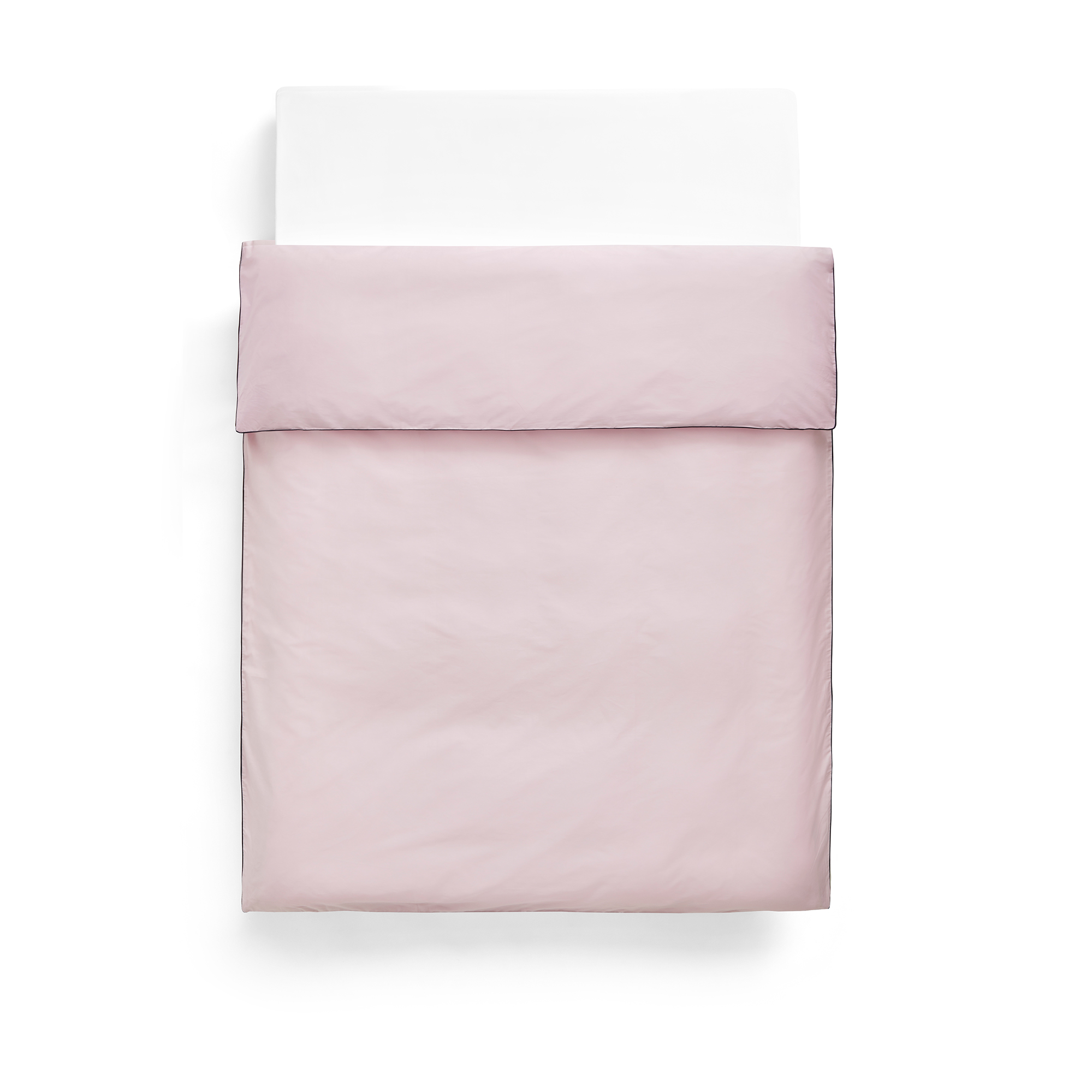 HAY - Outline Duvet Cover W150 X L210 - Soft Pink - Påslakan - Rosa