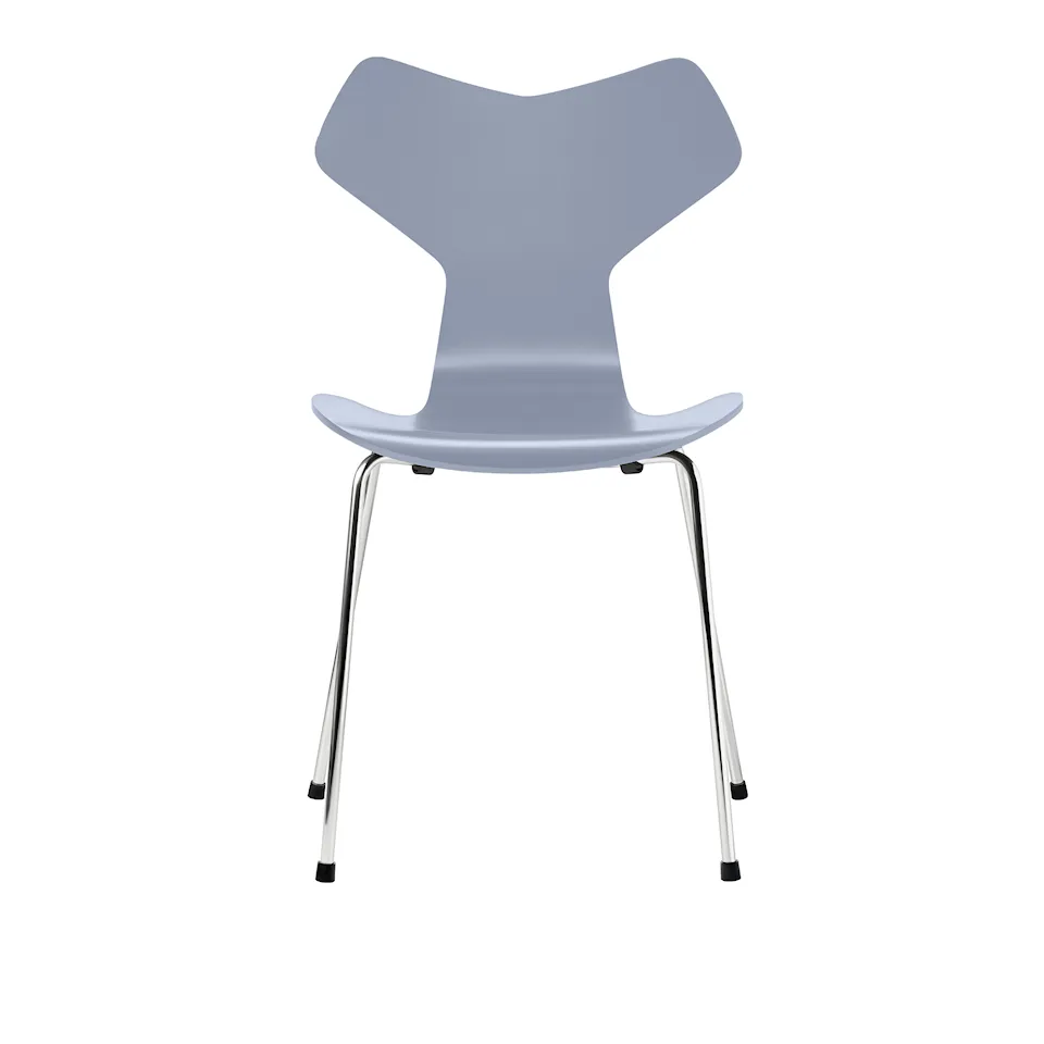 3130 Grand Prix stol Bøkfiner Chrome