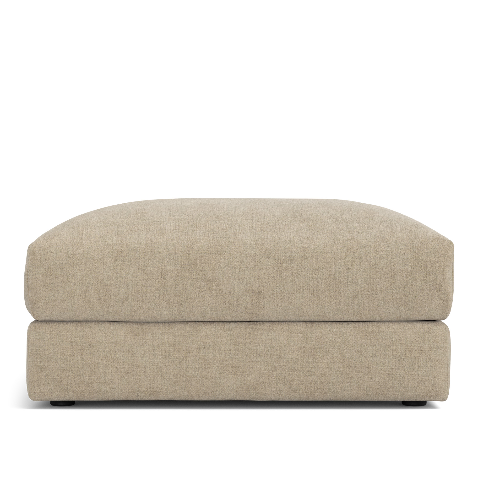 NOGA - Pavarotti Ottoman Sienna Tonal 01 - Fotpallar - Vit