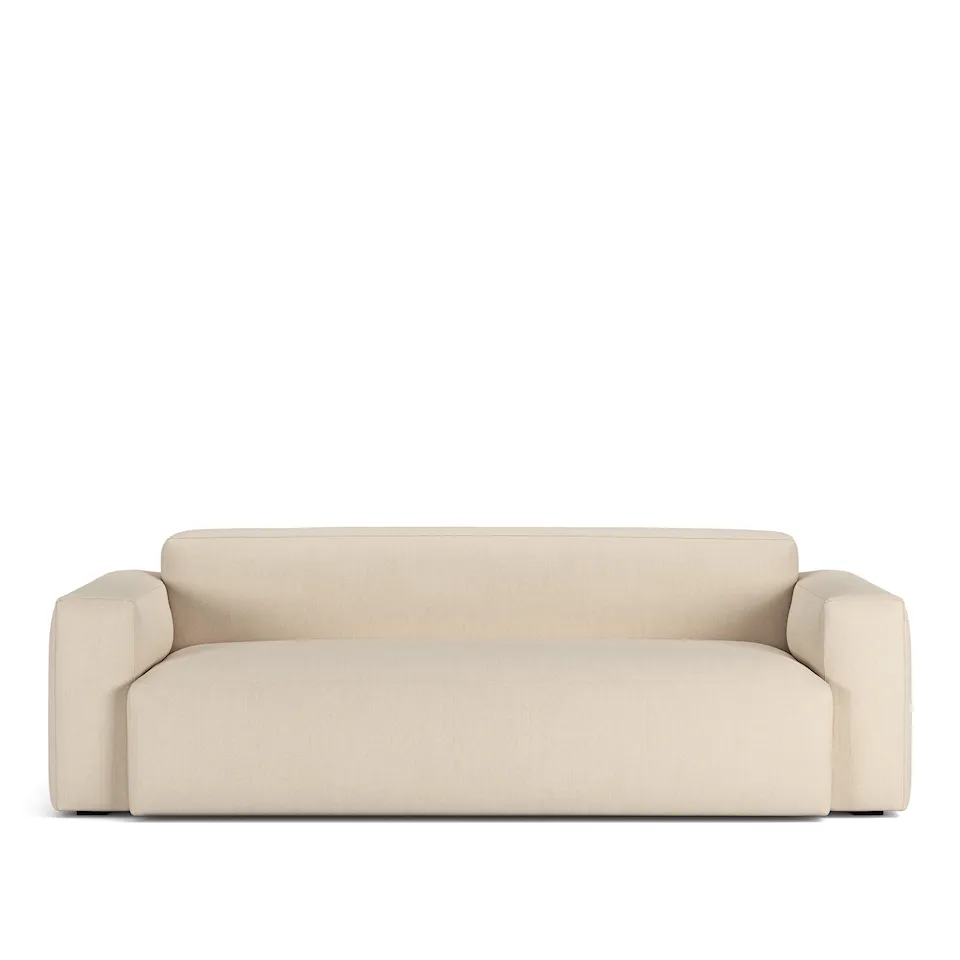 Brick 2,5-Seater Sofa Shadow Nature Fixed Upholstery