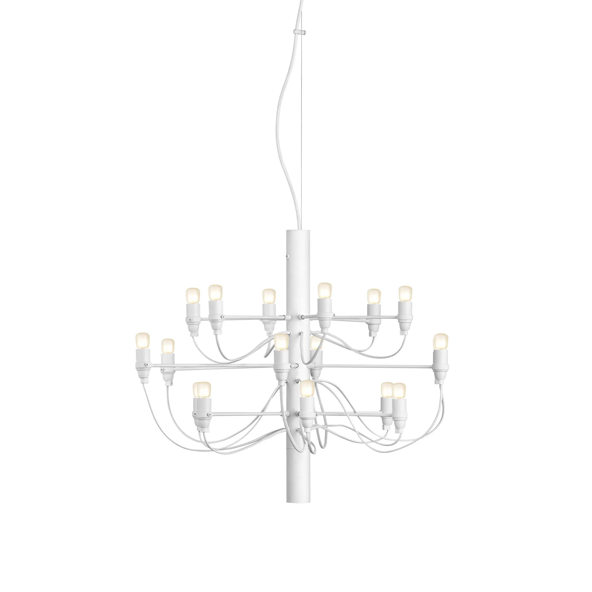2097/18 Sarfatti Matt White LED