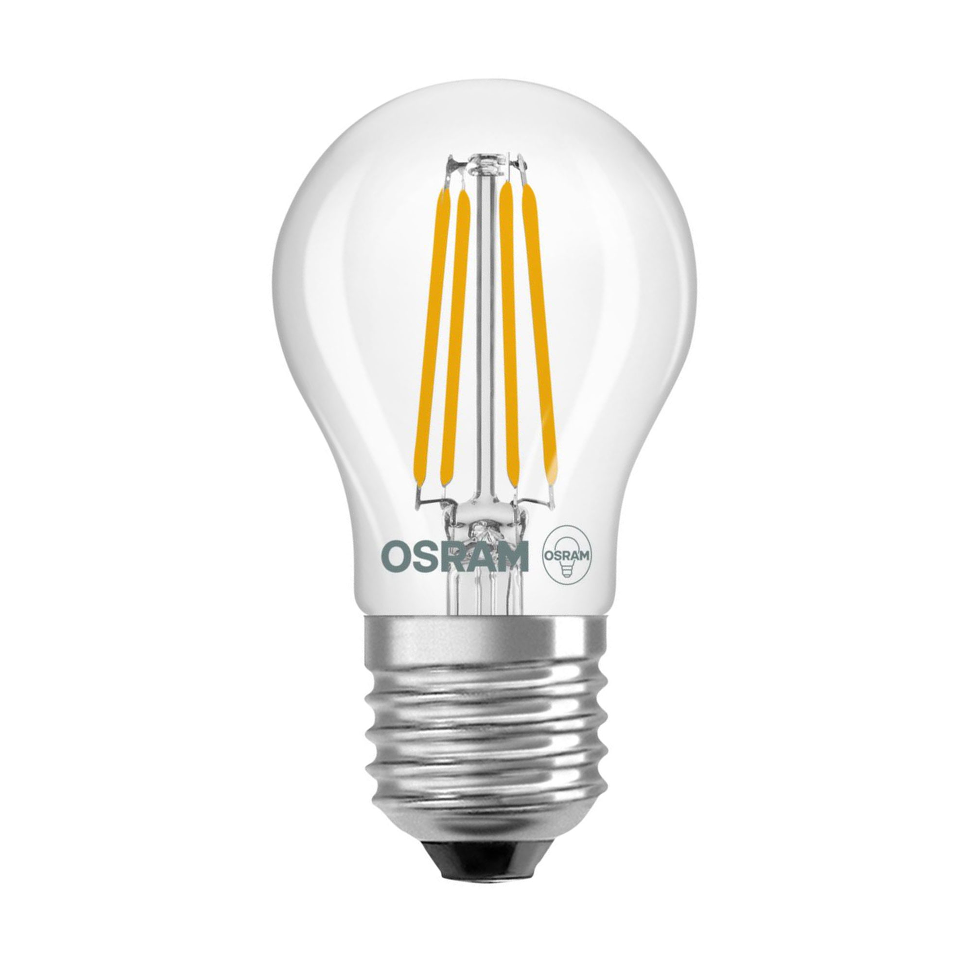 Osram - LED Lyskilde E27 3,4 W 470 lm 2700 K Dimbar klar - LED-lys - Gjennomsiktig