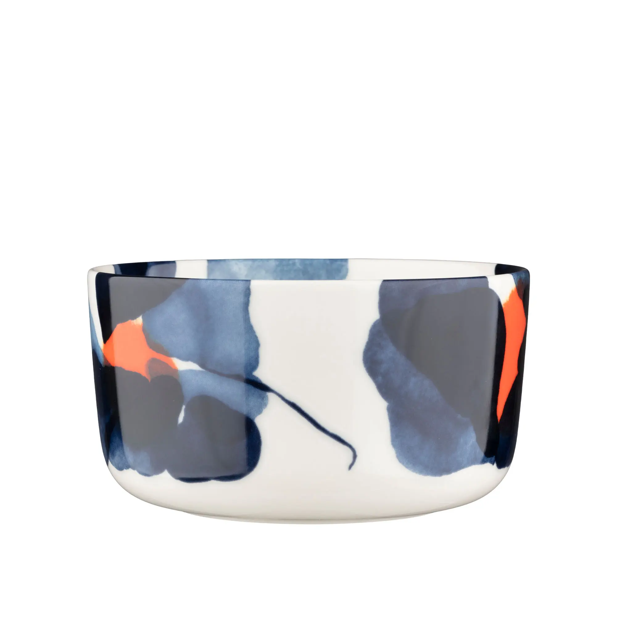 Valssi skål 50 cl white blue orange