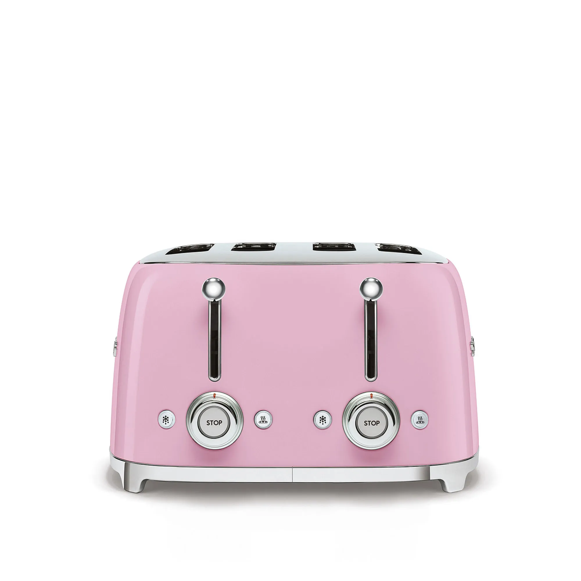Smeg 4 Slot Toaster Pink