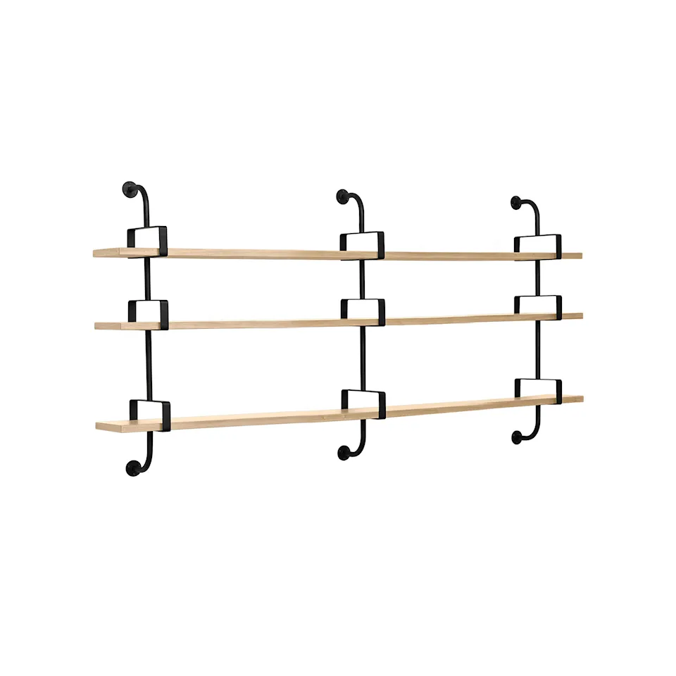 Démon vägghylla 3 hyllplan 215 cm