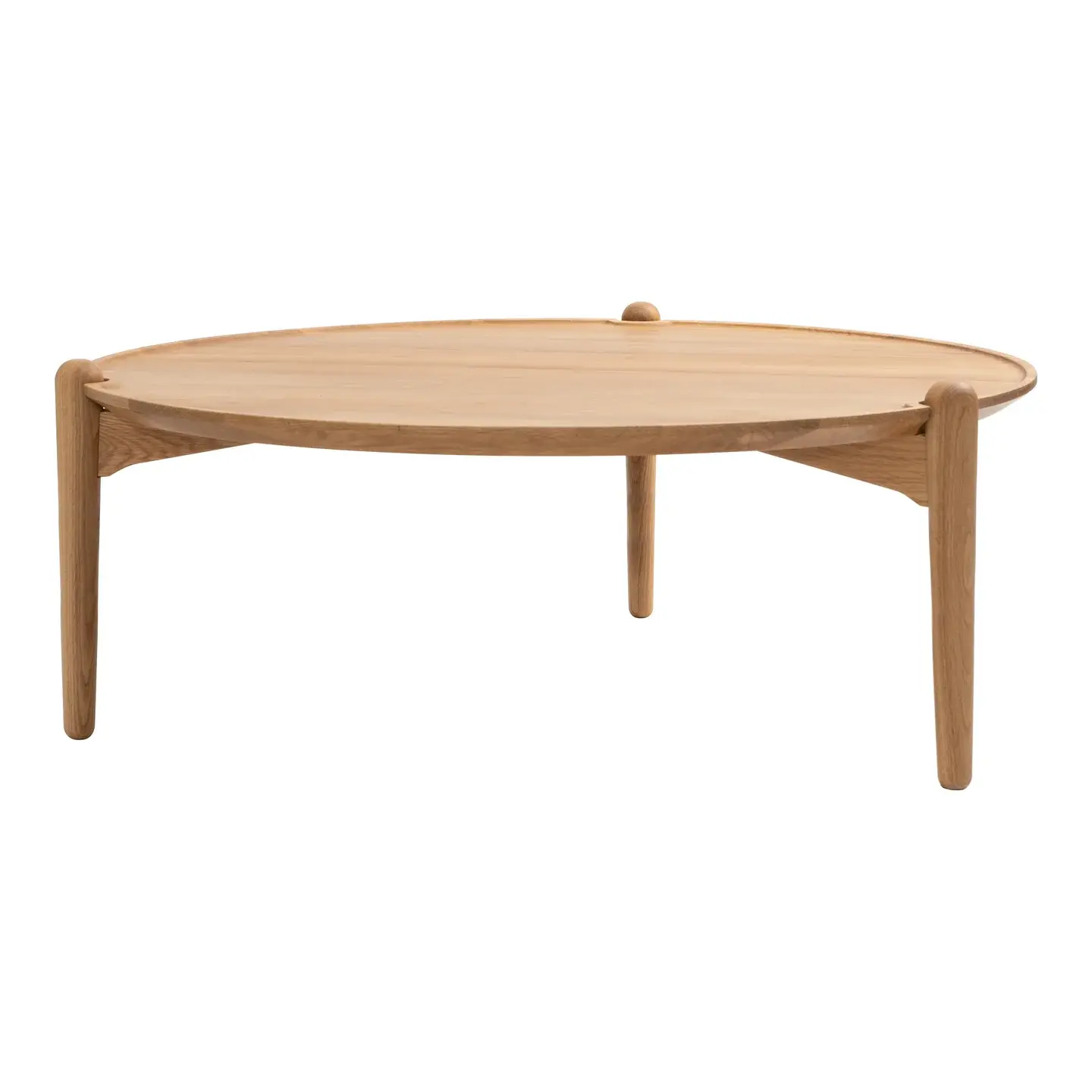 Aria Table 90 cm High Oak