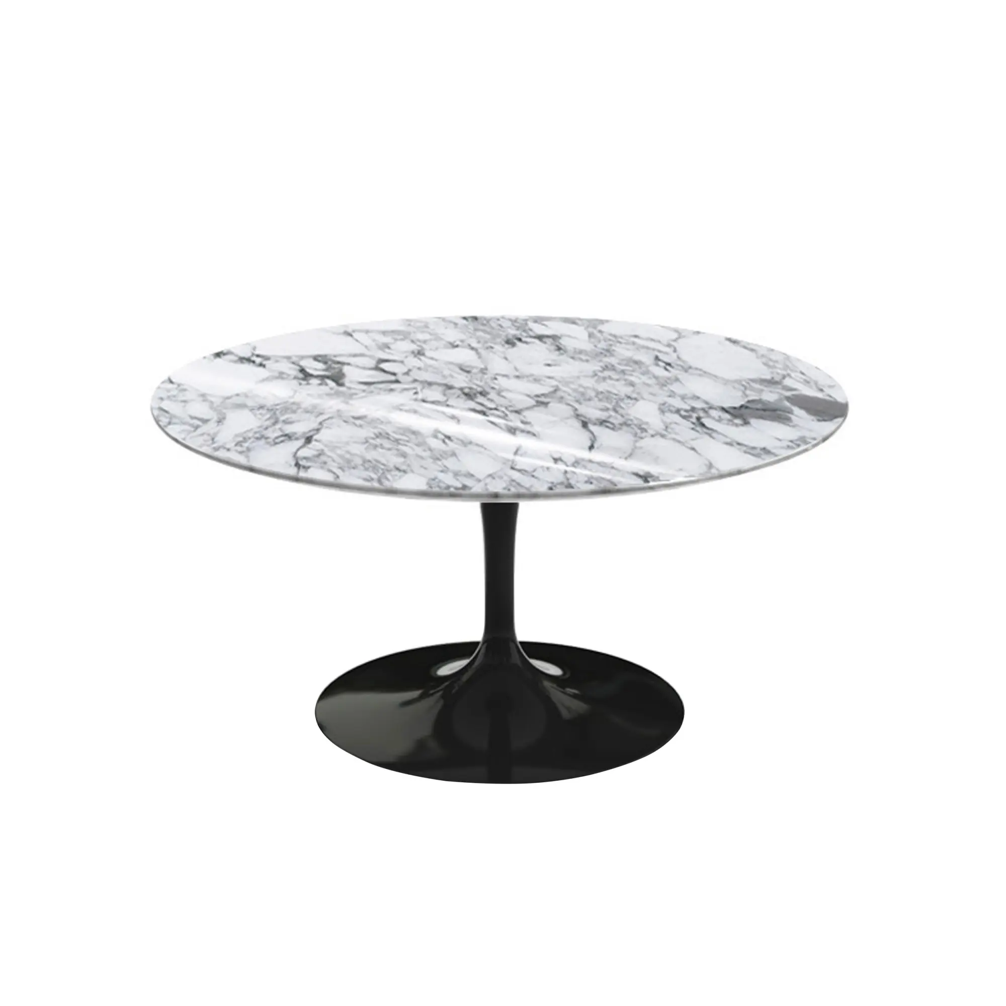 Saarinen Round soffbord Ø 91 cm Black