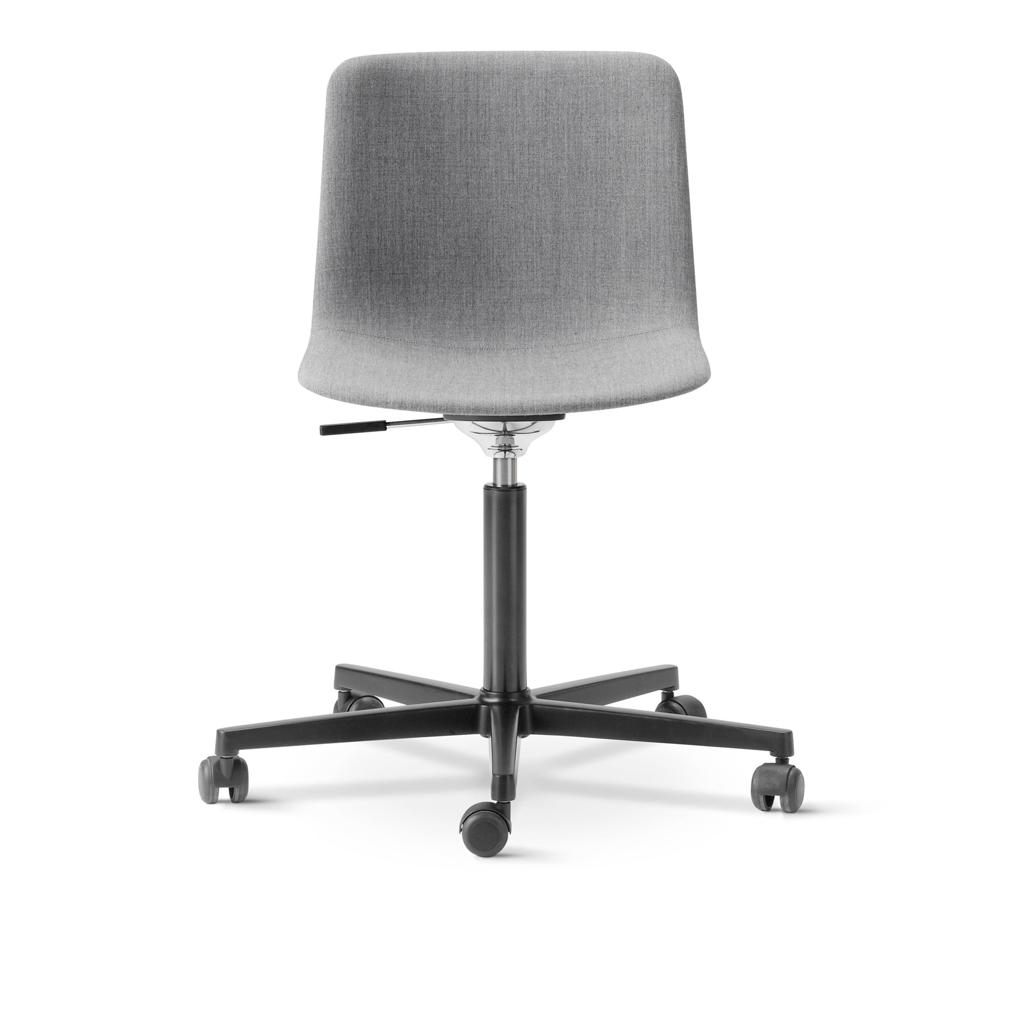 Fredericia Furniture - Pato Office, Helklädd, Lädergrupp 0 - 38 Black - Skrivbordsstolar - Welling/Ludvik - Svart