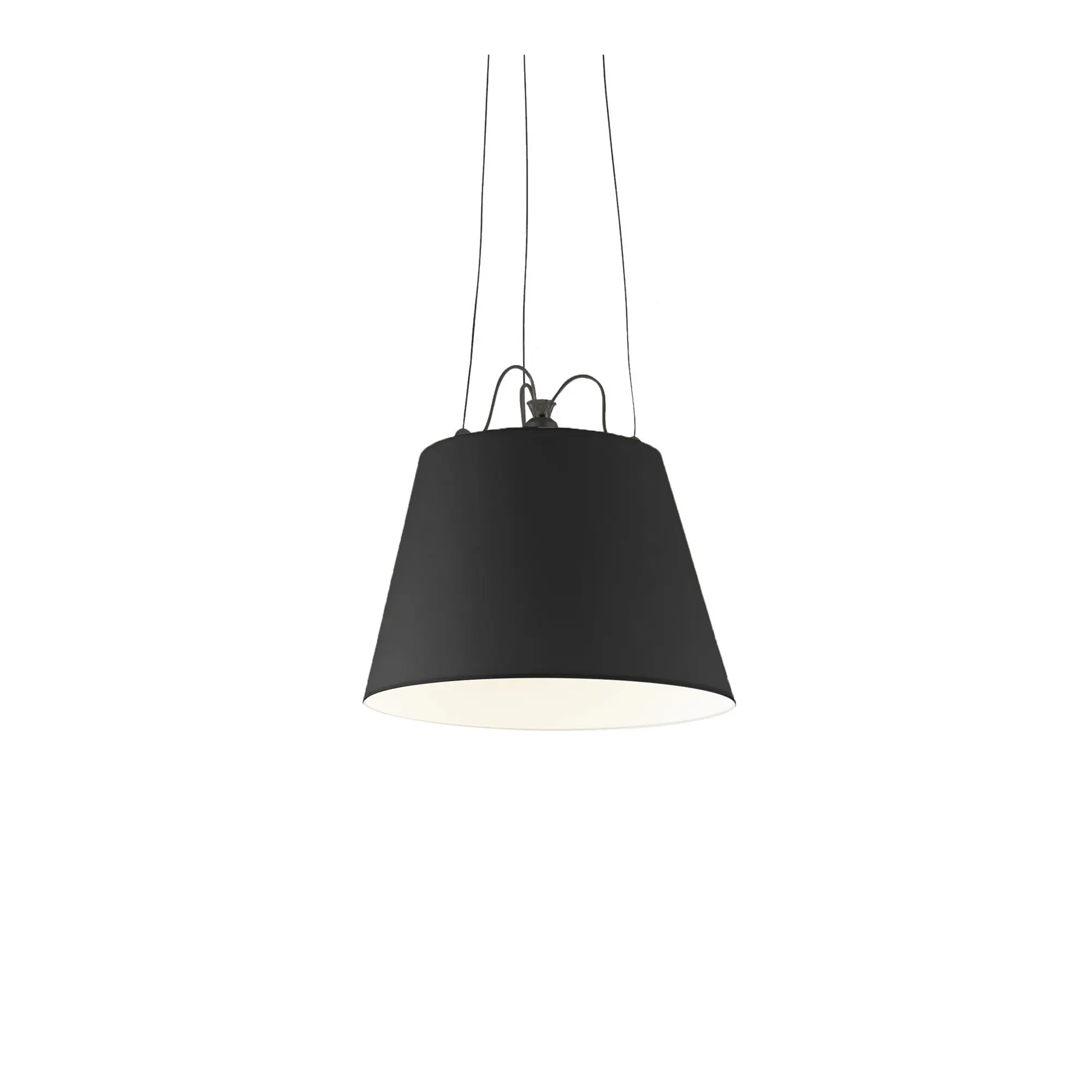 Tolomeo Mega Pendellampa - Svart