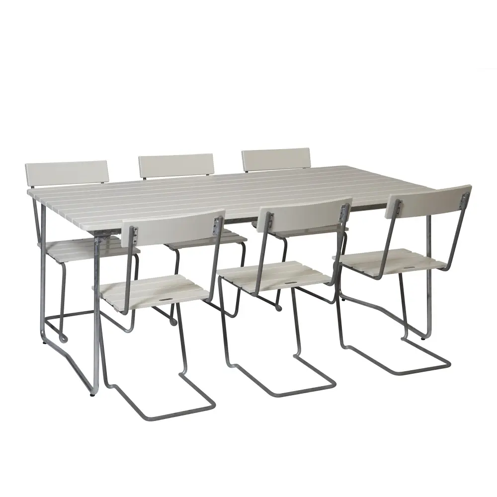 Klassisk spisestuesett B31 bord og 6 stoler 1