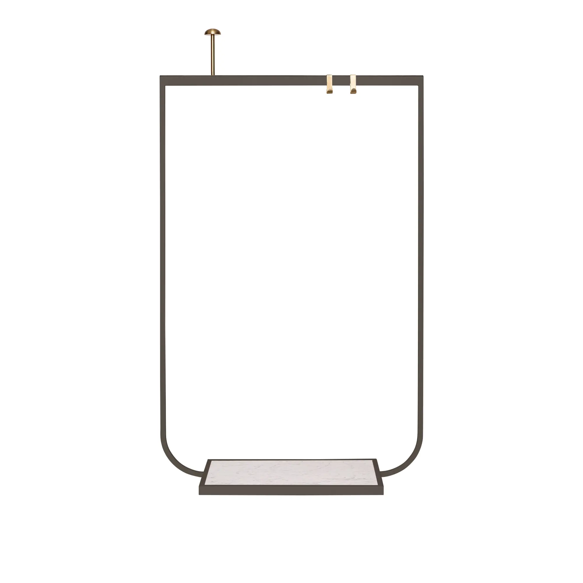 Tati Coat Rack Small Carrara Marble