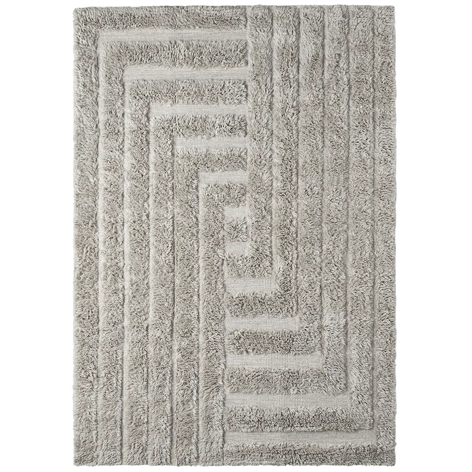 DD Shaggy Labyrinth Grey 200 X 300