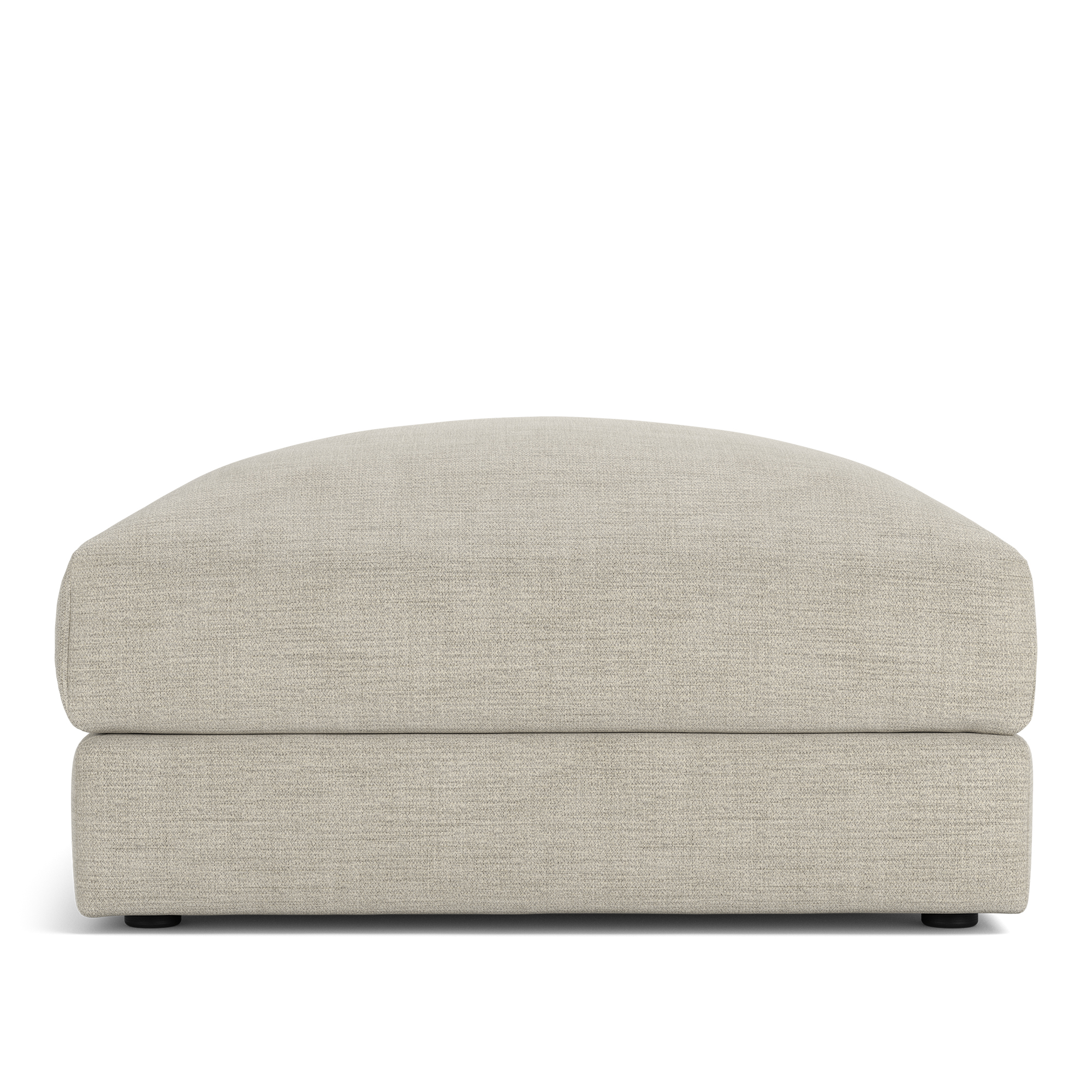 no ga - pavarotti ottoman sienna 102 fixed upholstery - fotpallar - dun/metall/trä/skum