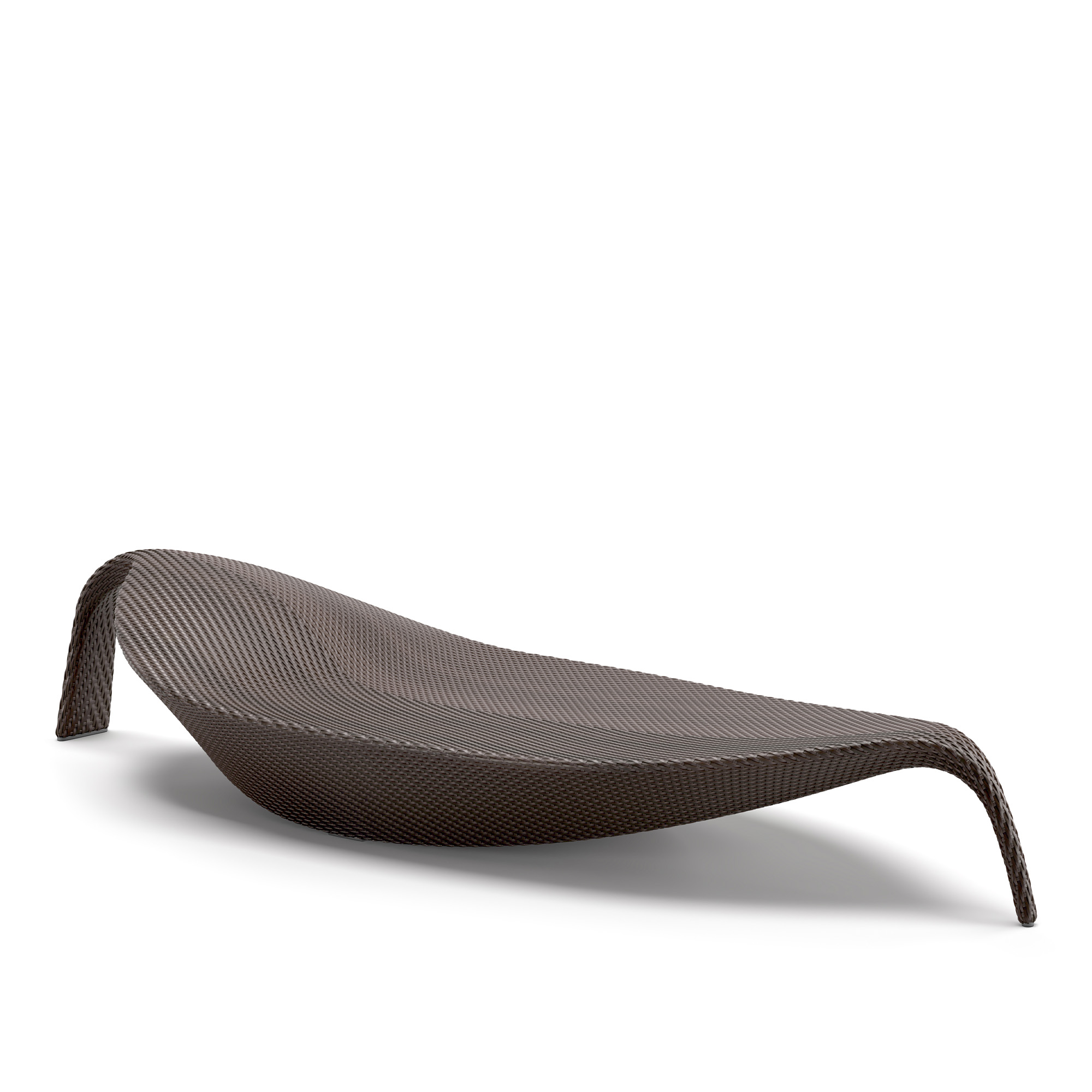 Dedon - Leaf Beach Chair Java 018 - Frank Ligthart - Metall/Textilmaterial