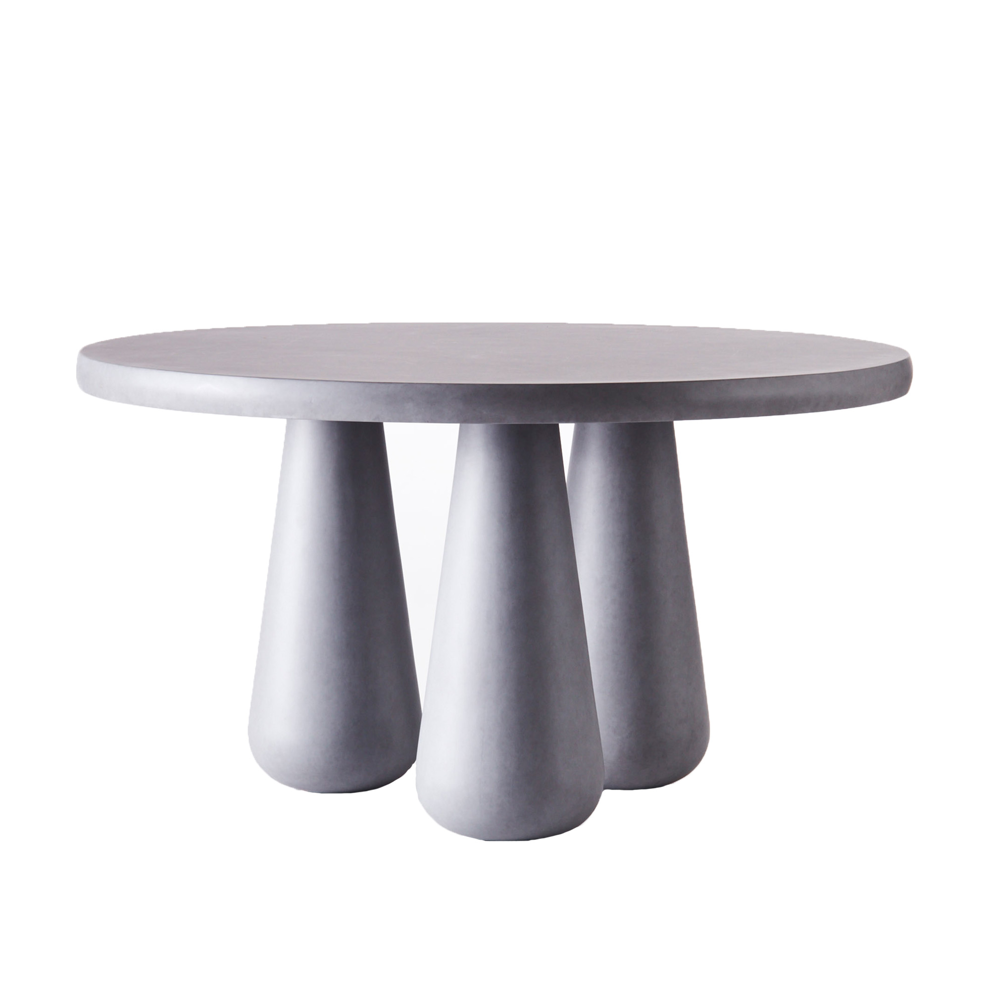 Dusty Deco - Concrete Dining Table - Matbord - Edin & Lina Kjellvertz - Grå - Trä
