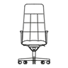 2050 - High Backrest