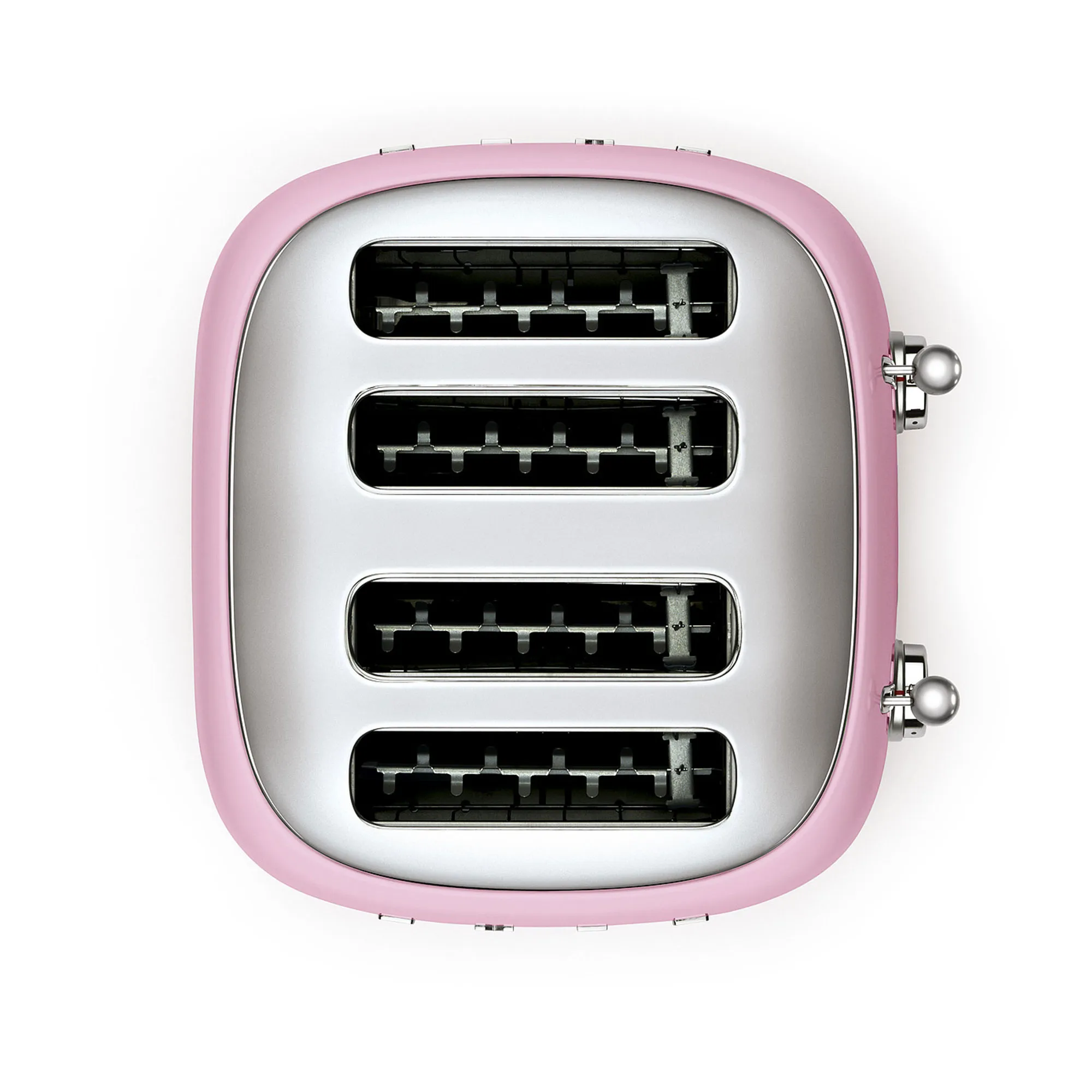 Smeg 4 Slot Toaster Pink